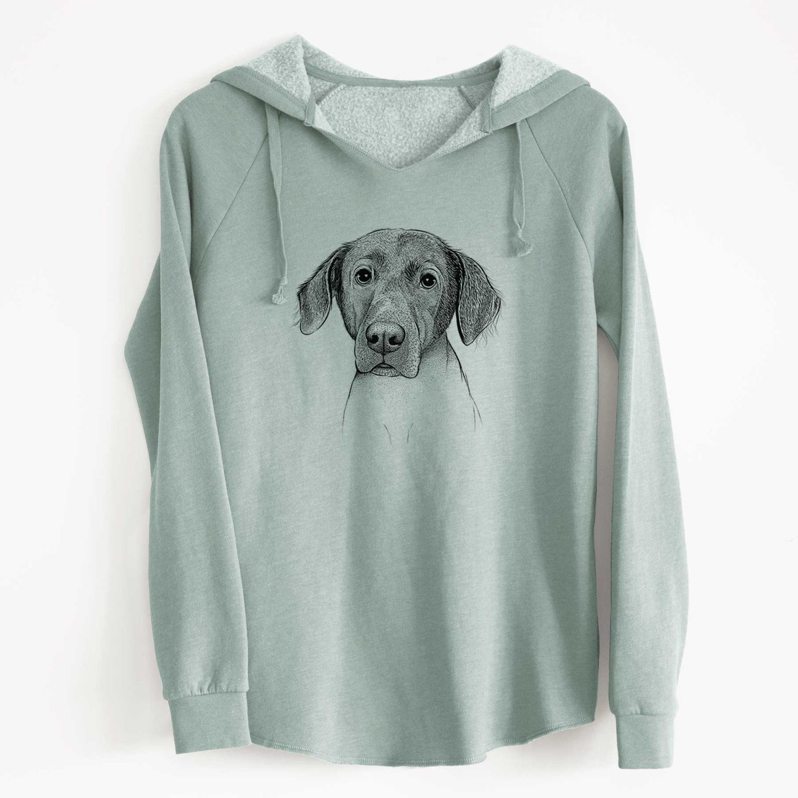 Bare Baldwin the Mixed Breed - Cali Wave Hooded Sweatshirt