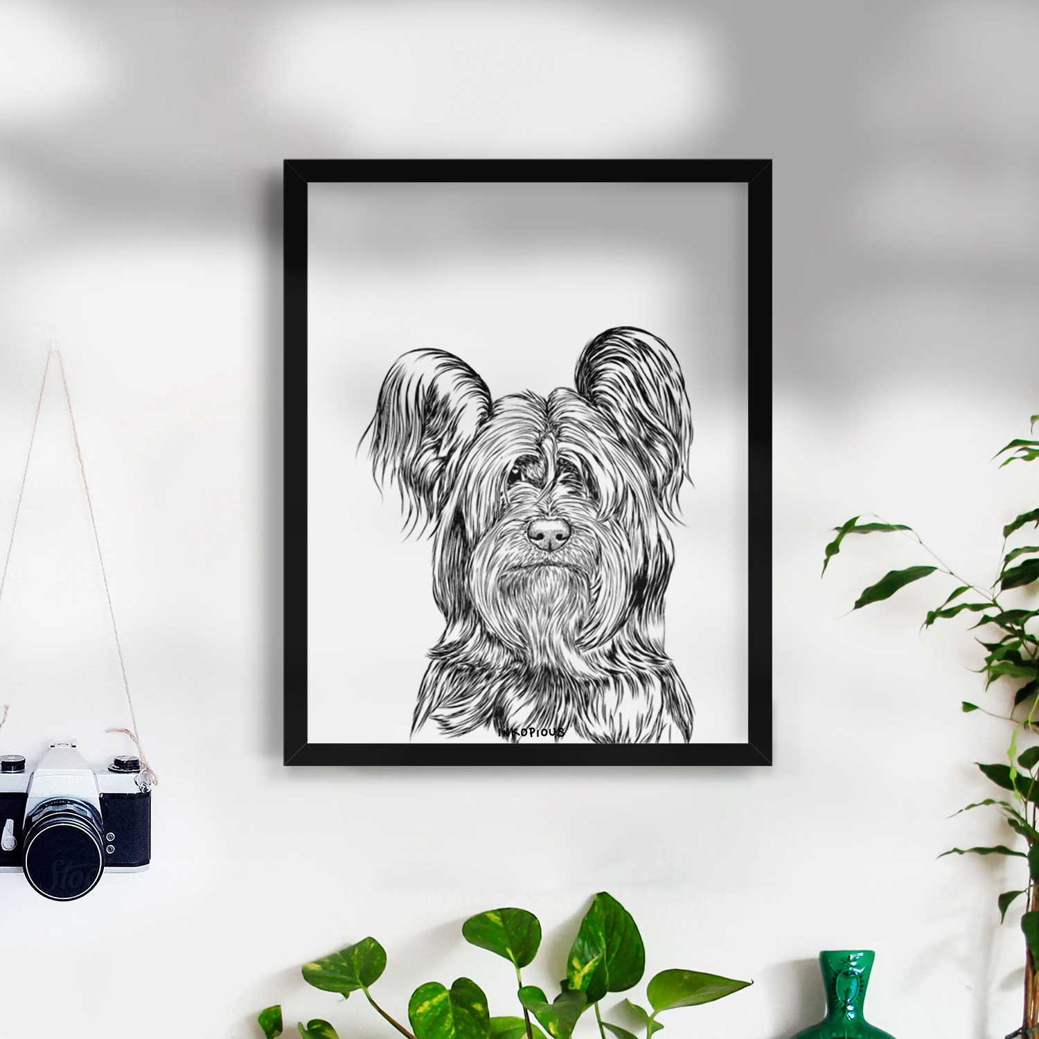 Bandit the Skye Terrier Art Print