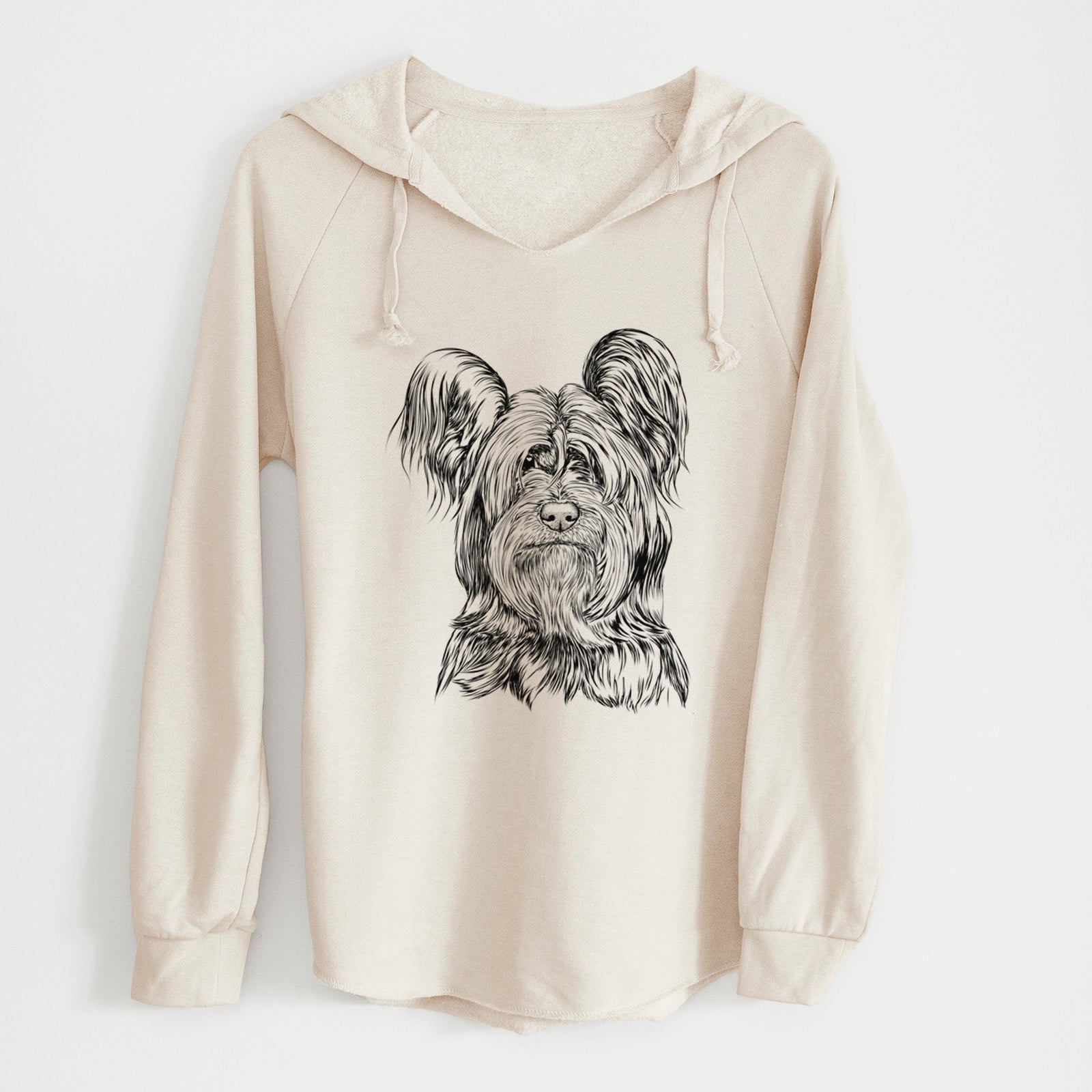 Bare Bandit the Skye Terrier - Cali Wave Hooded Sweatshirt