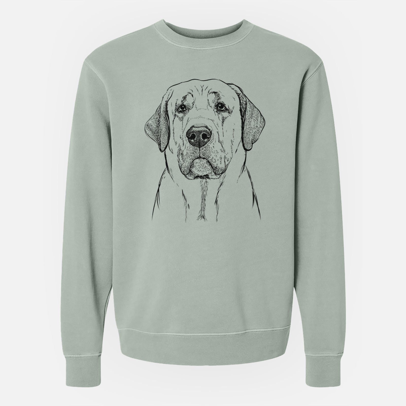 Bare Beau the Broholmer - Unisex Pigment Dyed Crew Sweatshirt