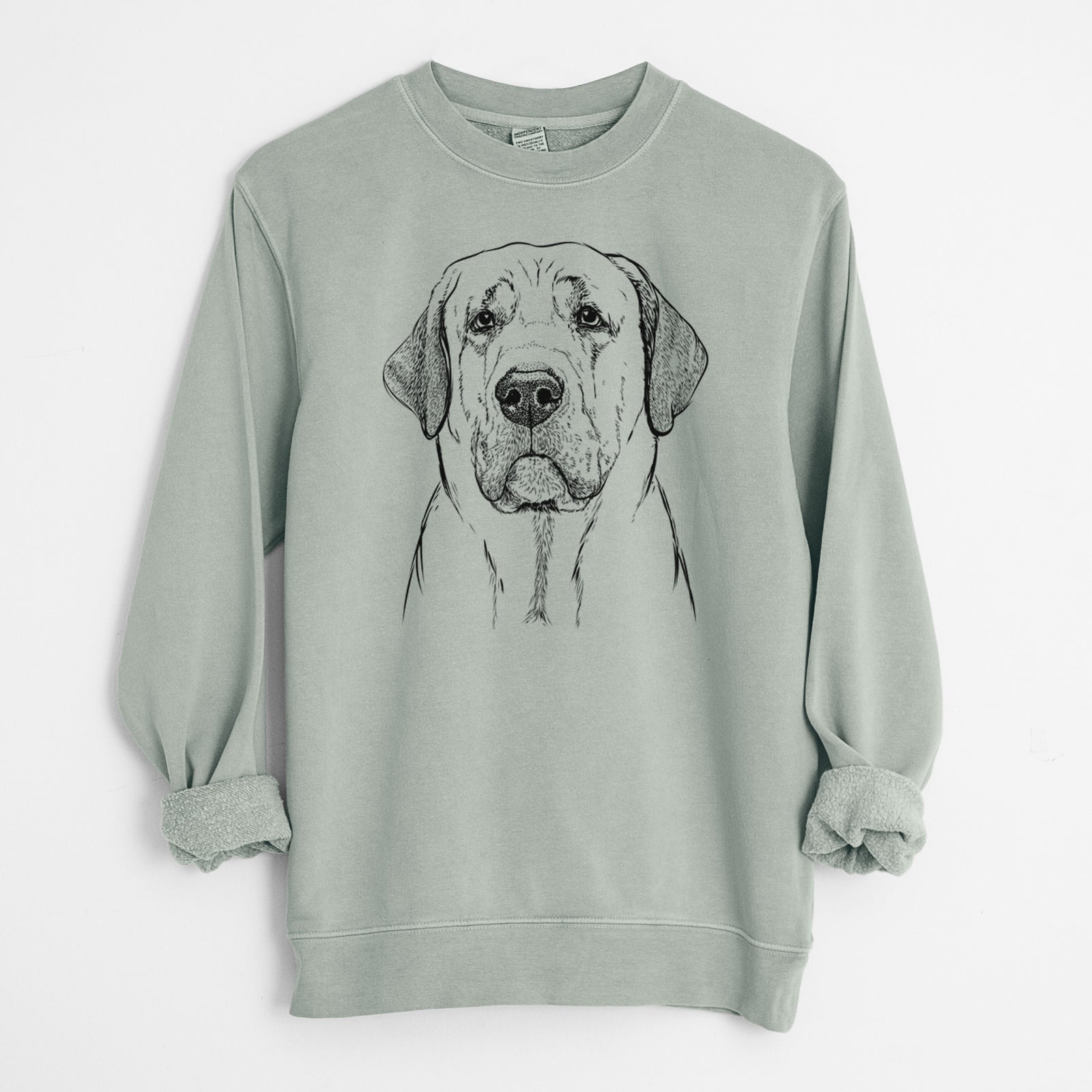 Bare Beau the Broholmer - Unisex Pigment Dyed Crew Sweatshirt