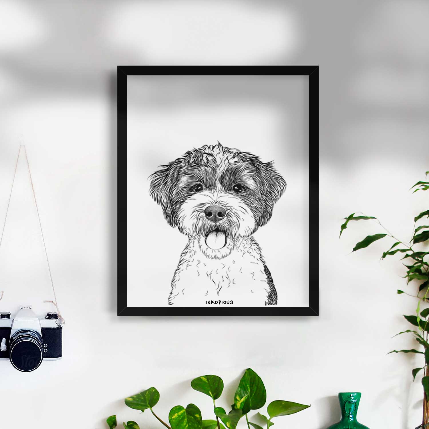 Bella the Cockapoo Art Print