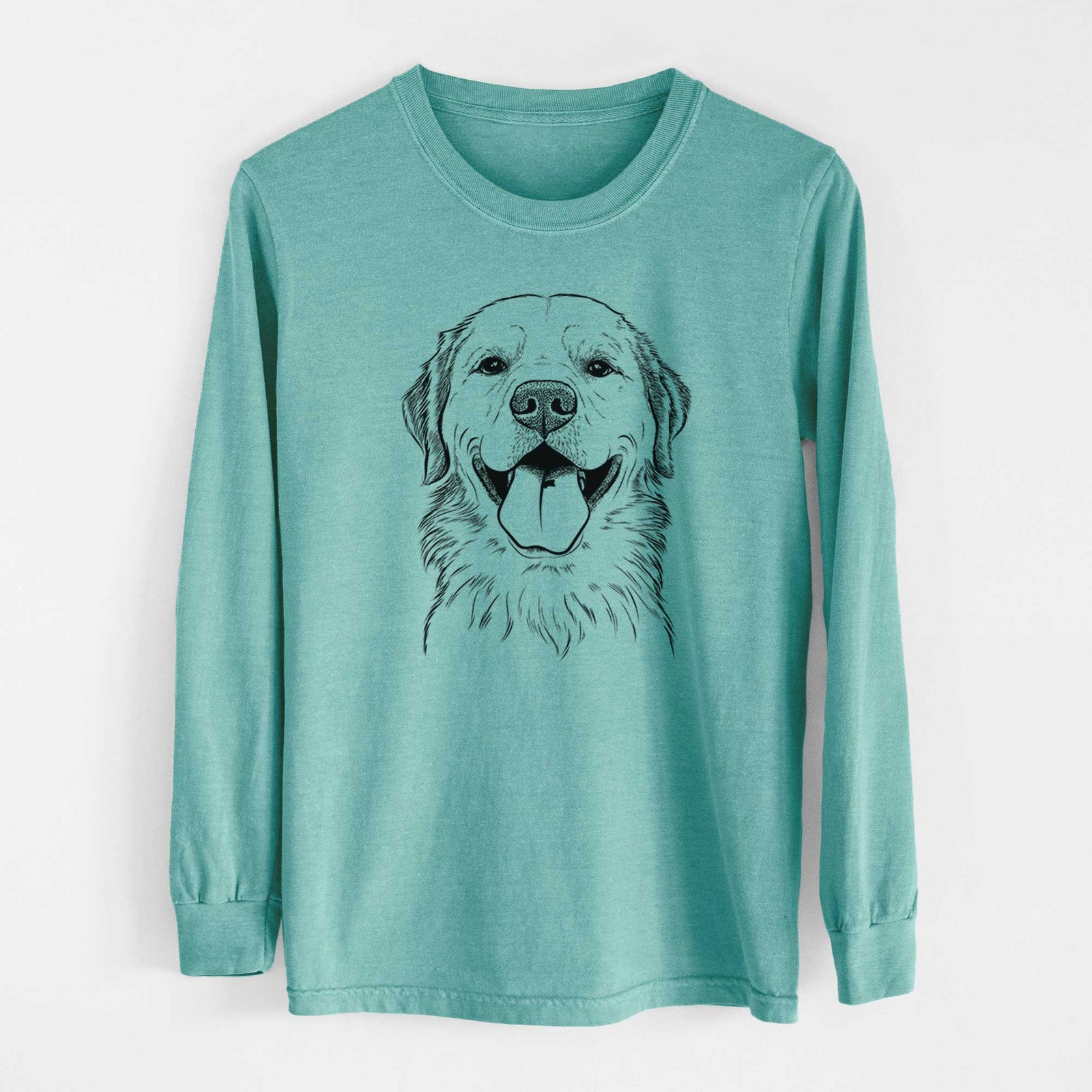 Bare Bennett the Golden Retriever - Heavyweight 100% Cotton Long Sleeve