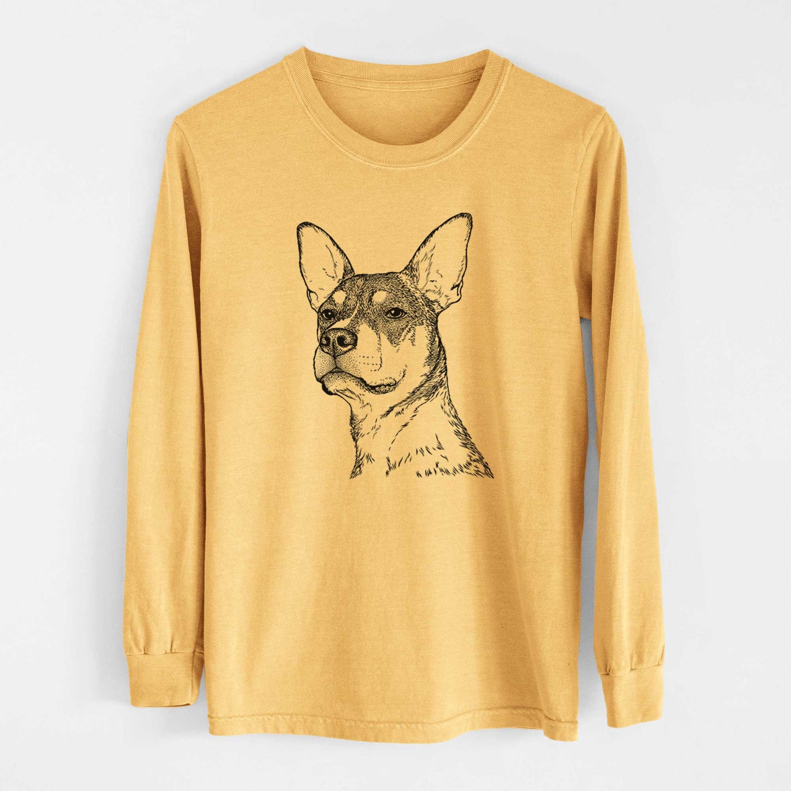 Bare Bill the Heeler Mix - Heavyweight 100% Cotton Long Sleeve