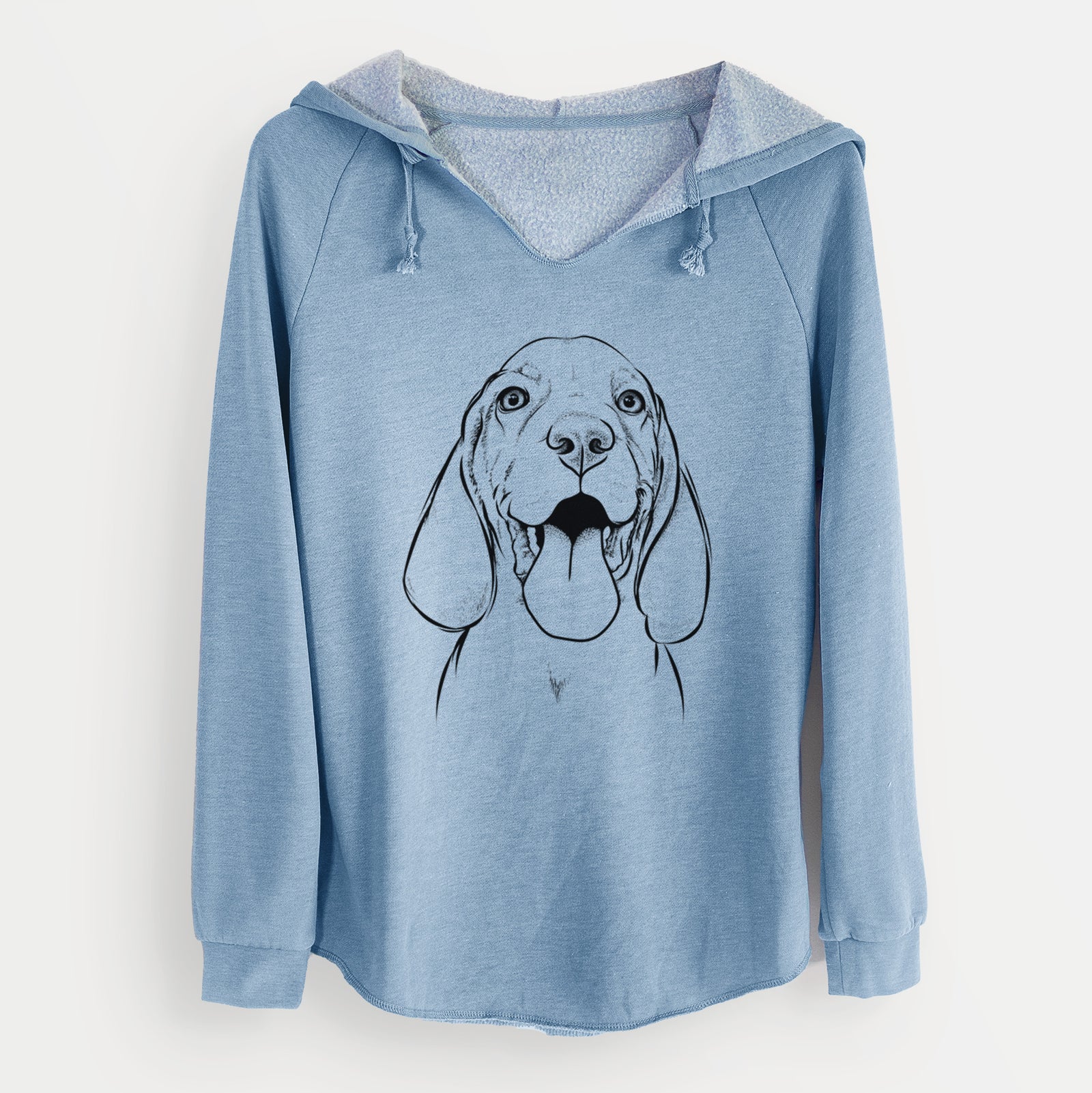 Bare Bodi the Vizsla - Cali Wave Hooded Sweatshirt