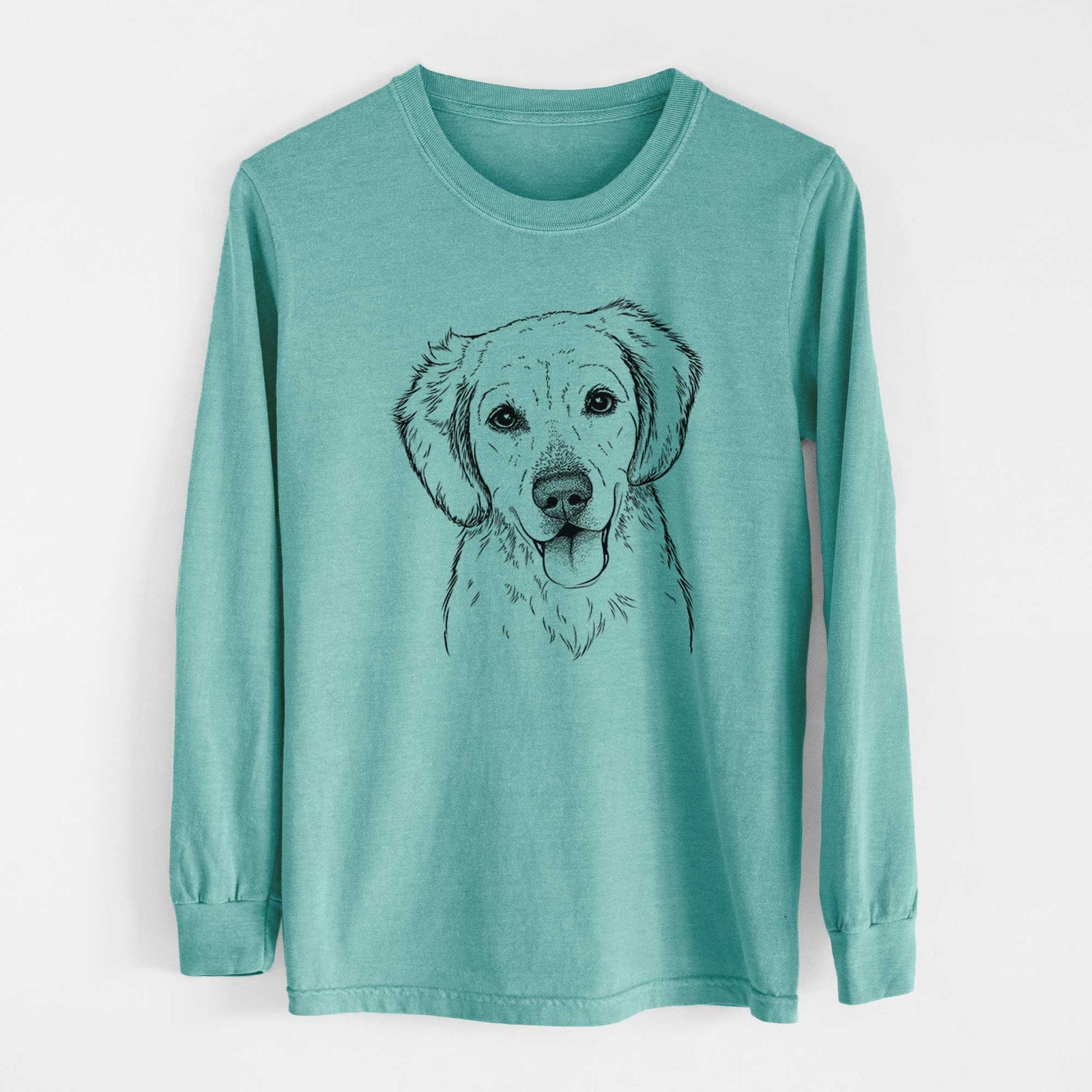 Bare Bojo the Golden Retriever - Heavyweight 100% Cotton Long Sleeve
