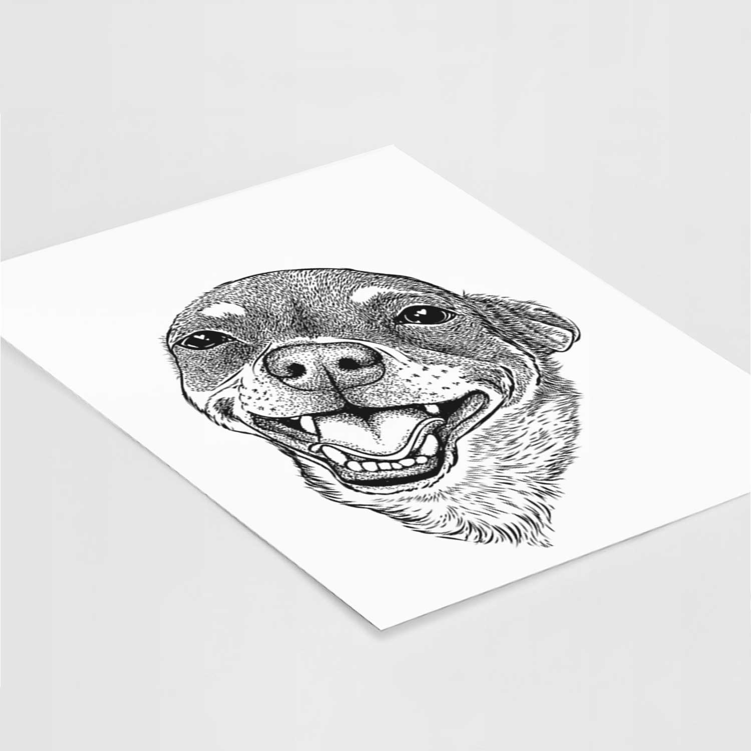 Boss the Chihuahua Art Print