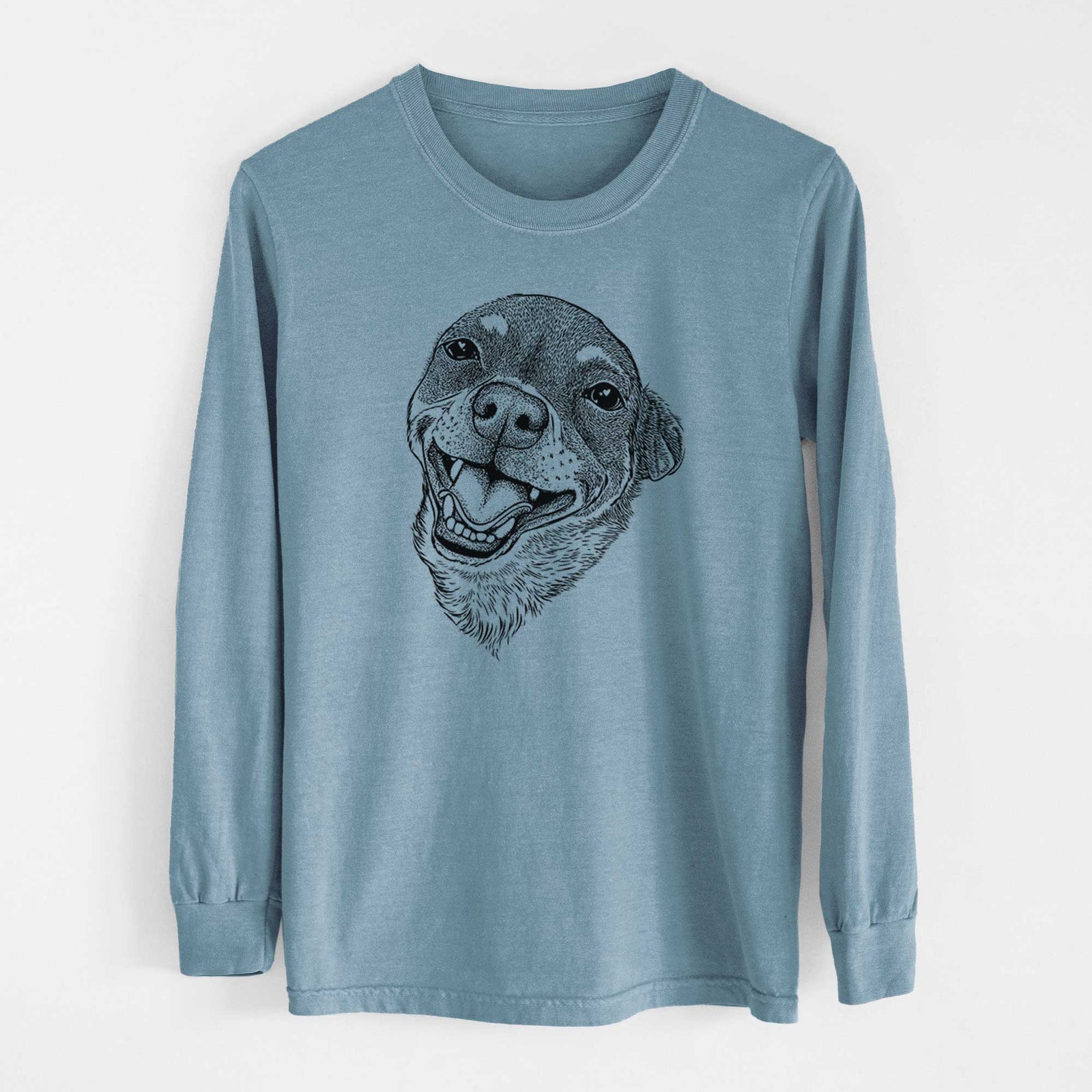 Bare Boss the Chihuahua - Heavyweight 100% Cotton Long Sleeve