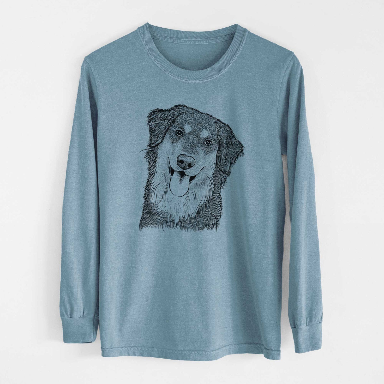 Bare Brodie the Golden Aussie - Heavyweight 100% Cotton Long Sleeve