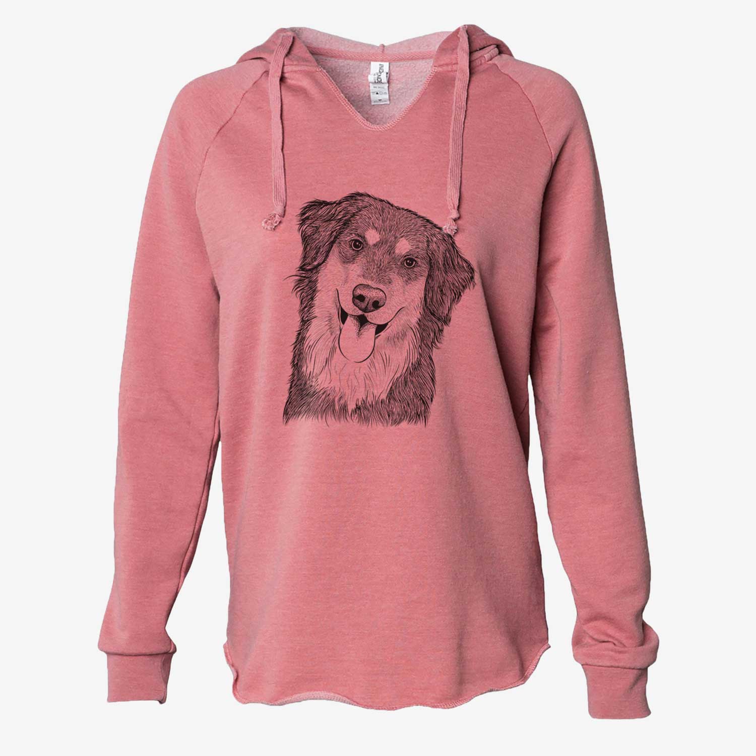 Brodie the Golden Aussie - Cali Wave Hooded Sweatshirt