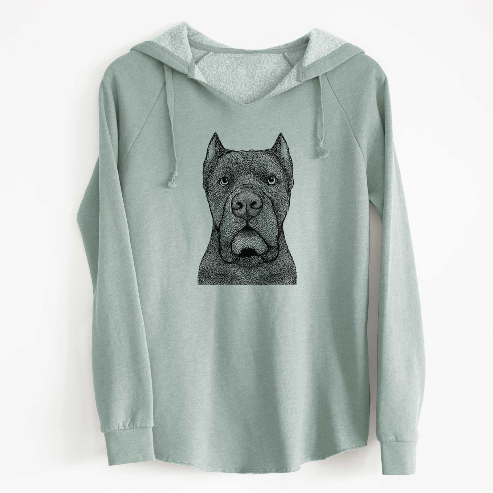 Bare Bruno the Cane Corso - Cali Wave Hooded Sweatshirt