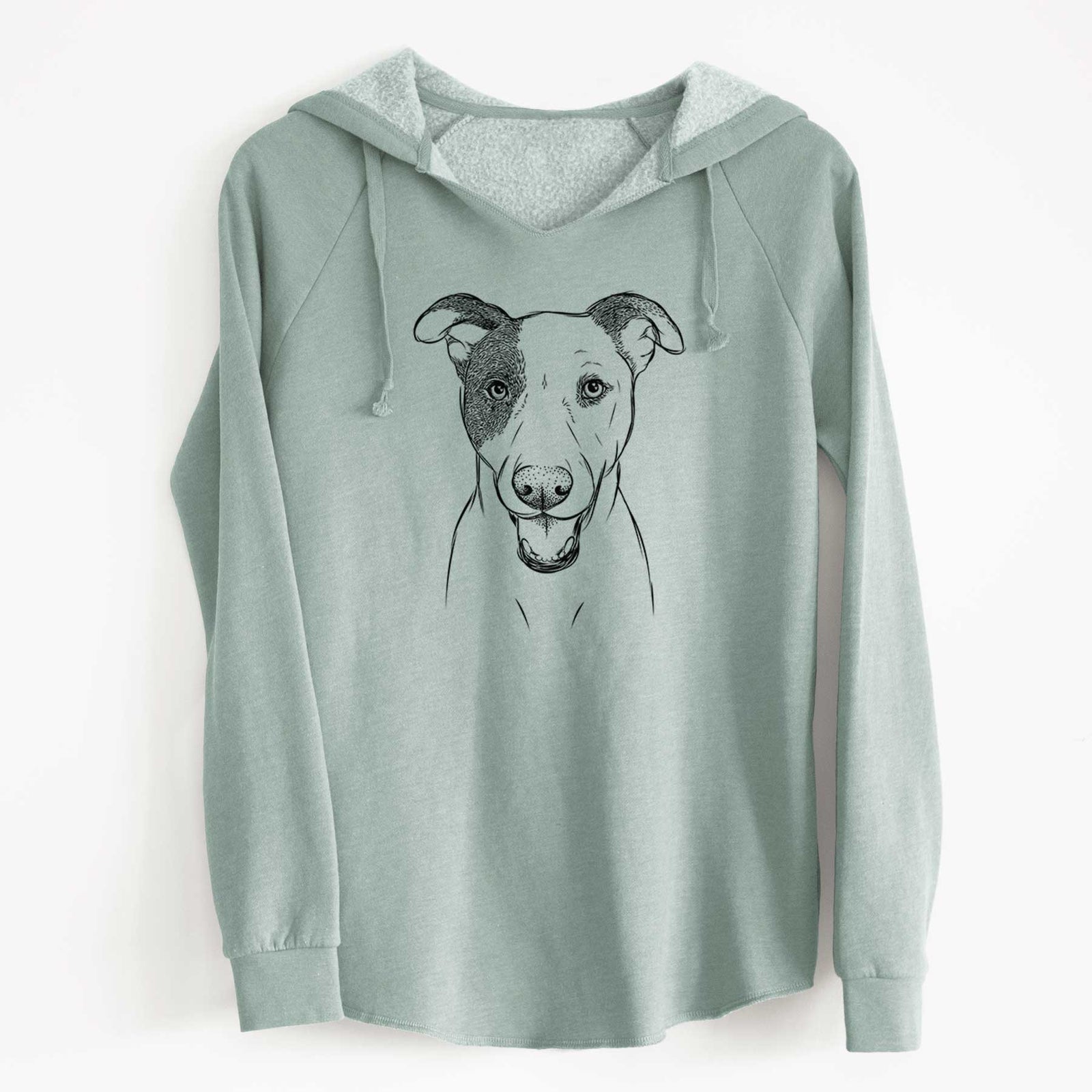 Bare Bucky the Mixed Breed - Cali Wave Hooded Sweatshirt
