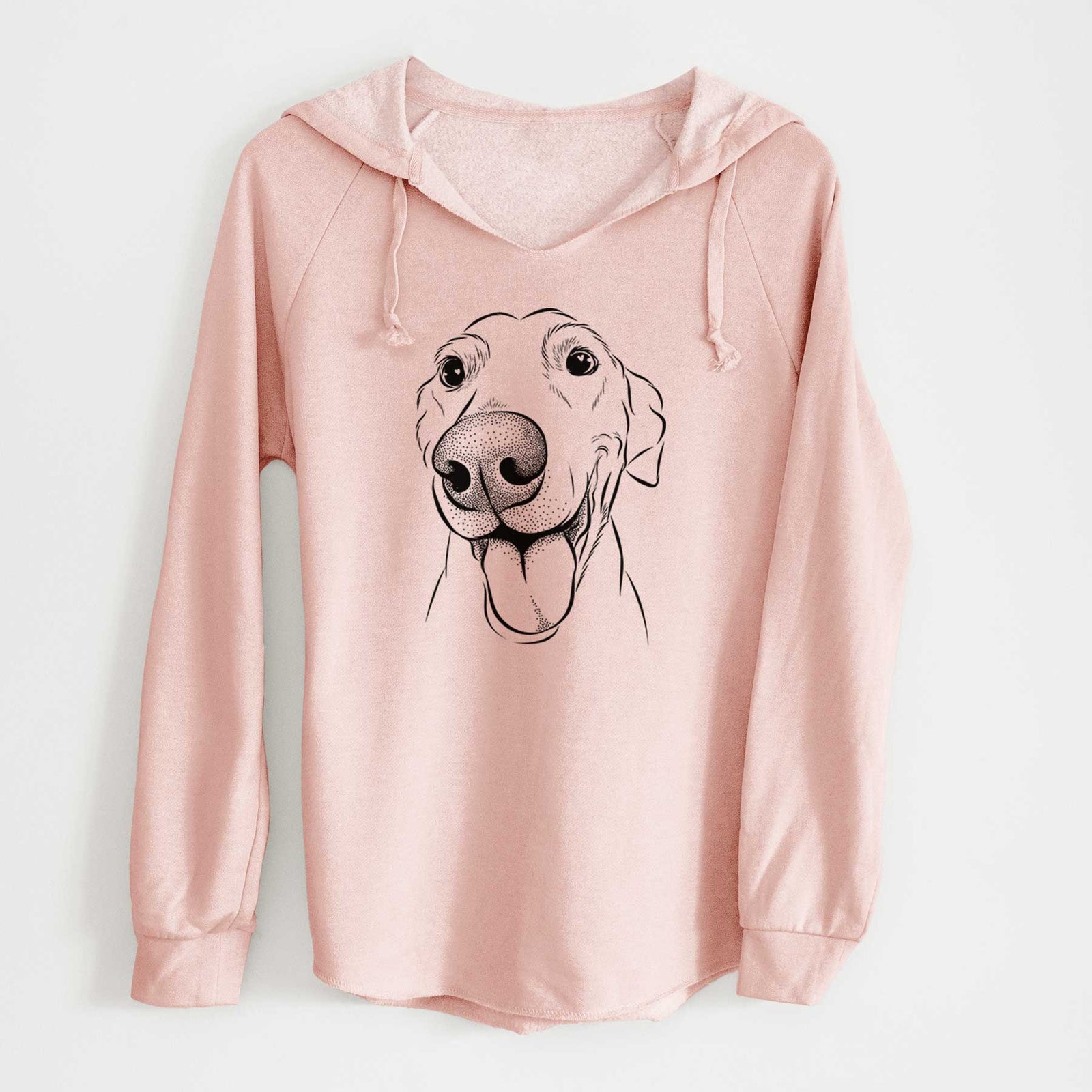 Bare Buddy the Buddy the Sato / American Village Dog - Cali Wave Hooded Sweatshirt