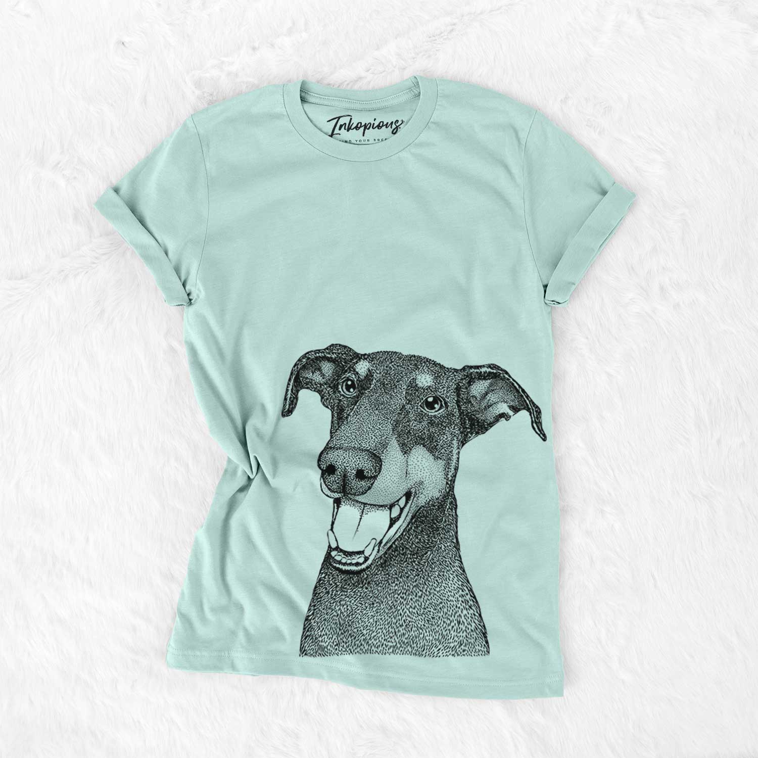 Bunnie the Doberman Pinscher - Bella Canvas Unisex Crewneck
