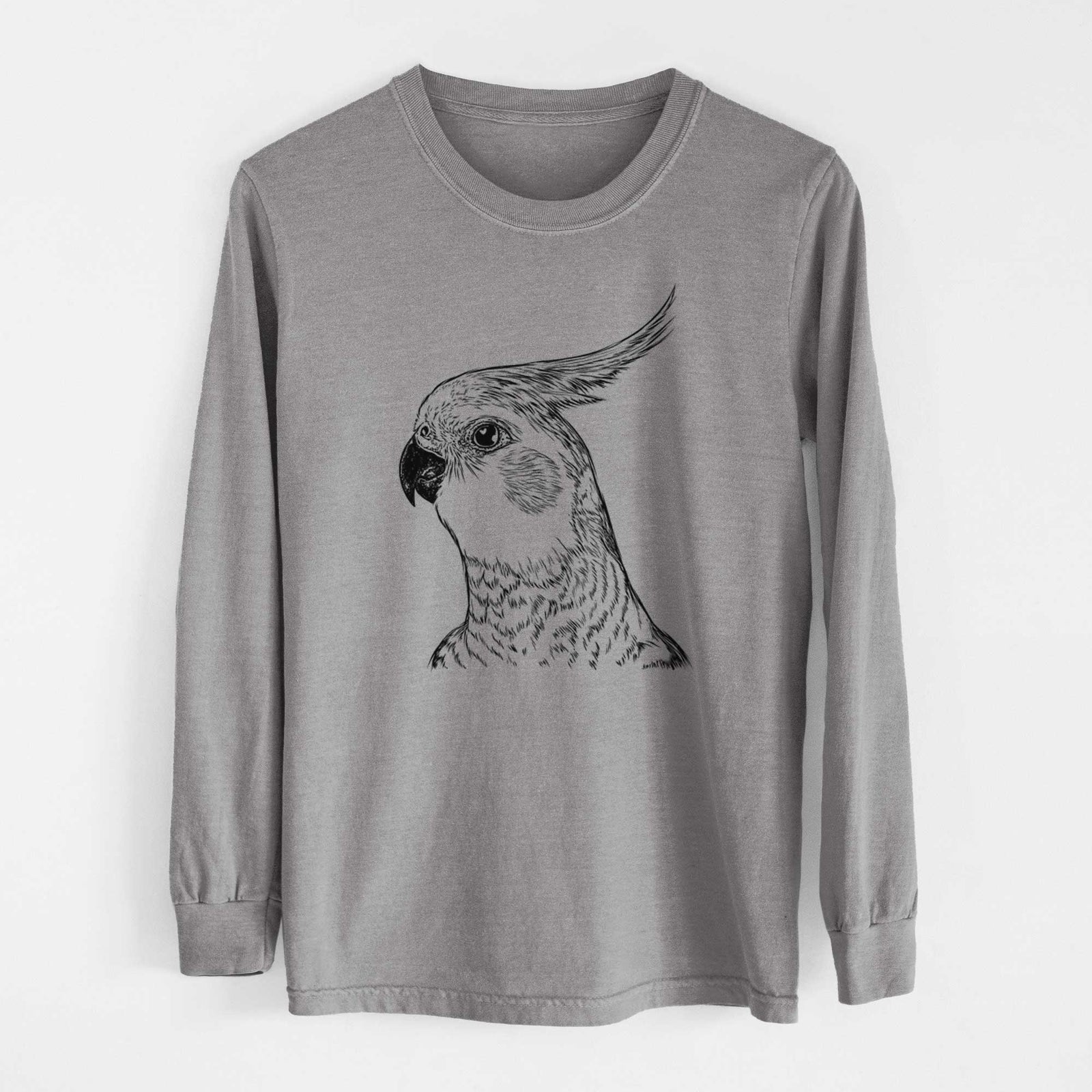 Bare Candy the Cockatiel - Heavyweight 100% Cotton Long Sleeve