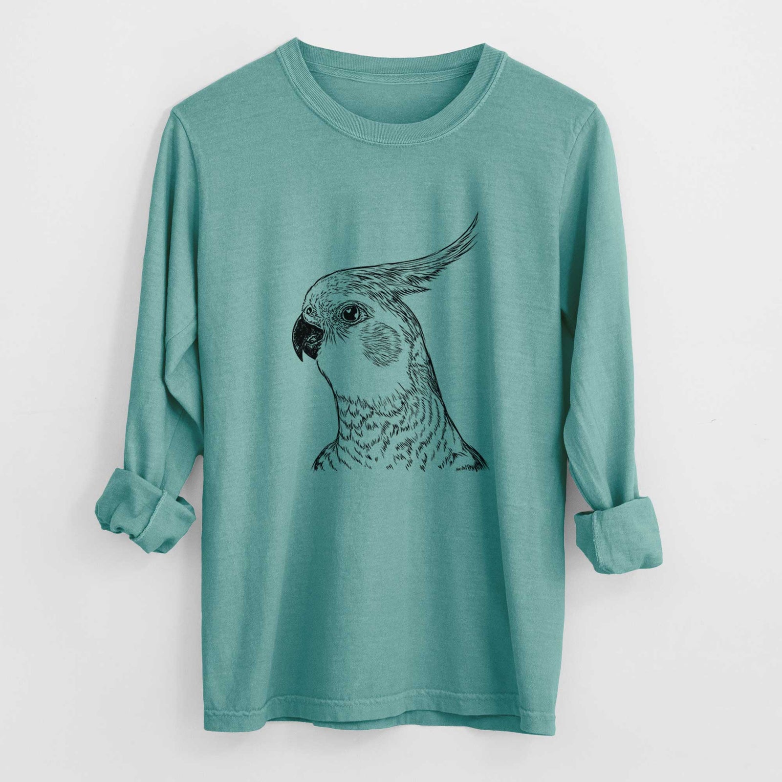 Bare Candy the Cockatiel - Heavyweight 100% Cotton Long Sleeve