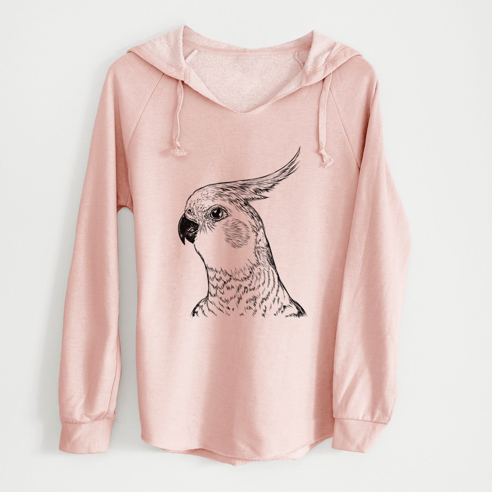 Bare Candy the Cockatiel - Cali Wave Hooded Sweatshirt