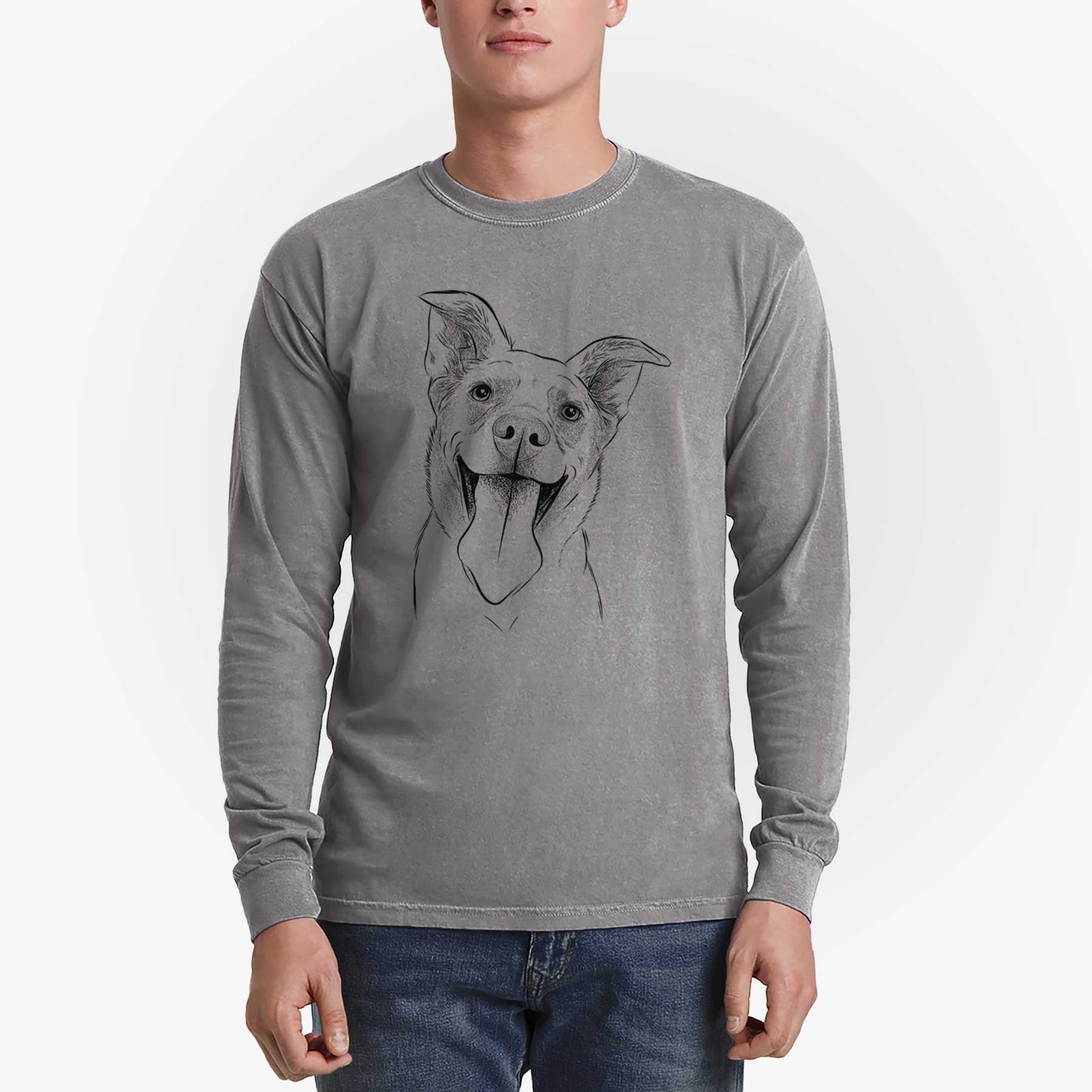 Bare Candy the Mixed Breed - Heavyweight 100% Cotton Long Sleeve