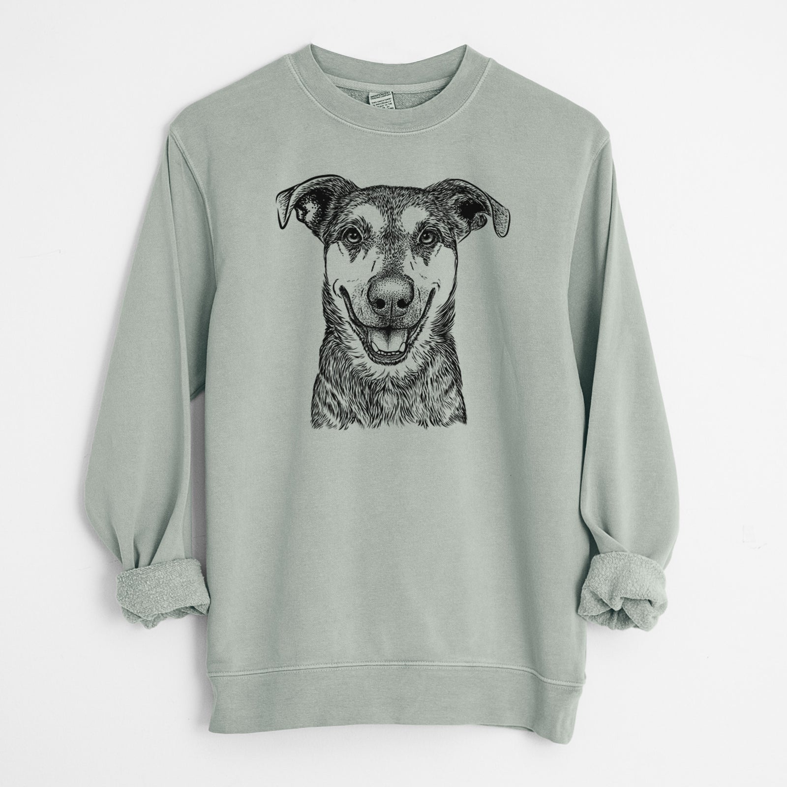 Bare Case the Mixed Breed - Unisex Pigment Dyed Crew Sweatshirt