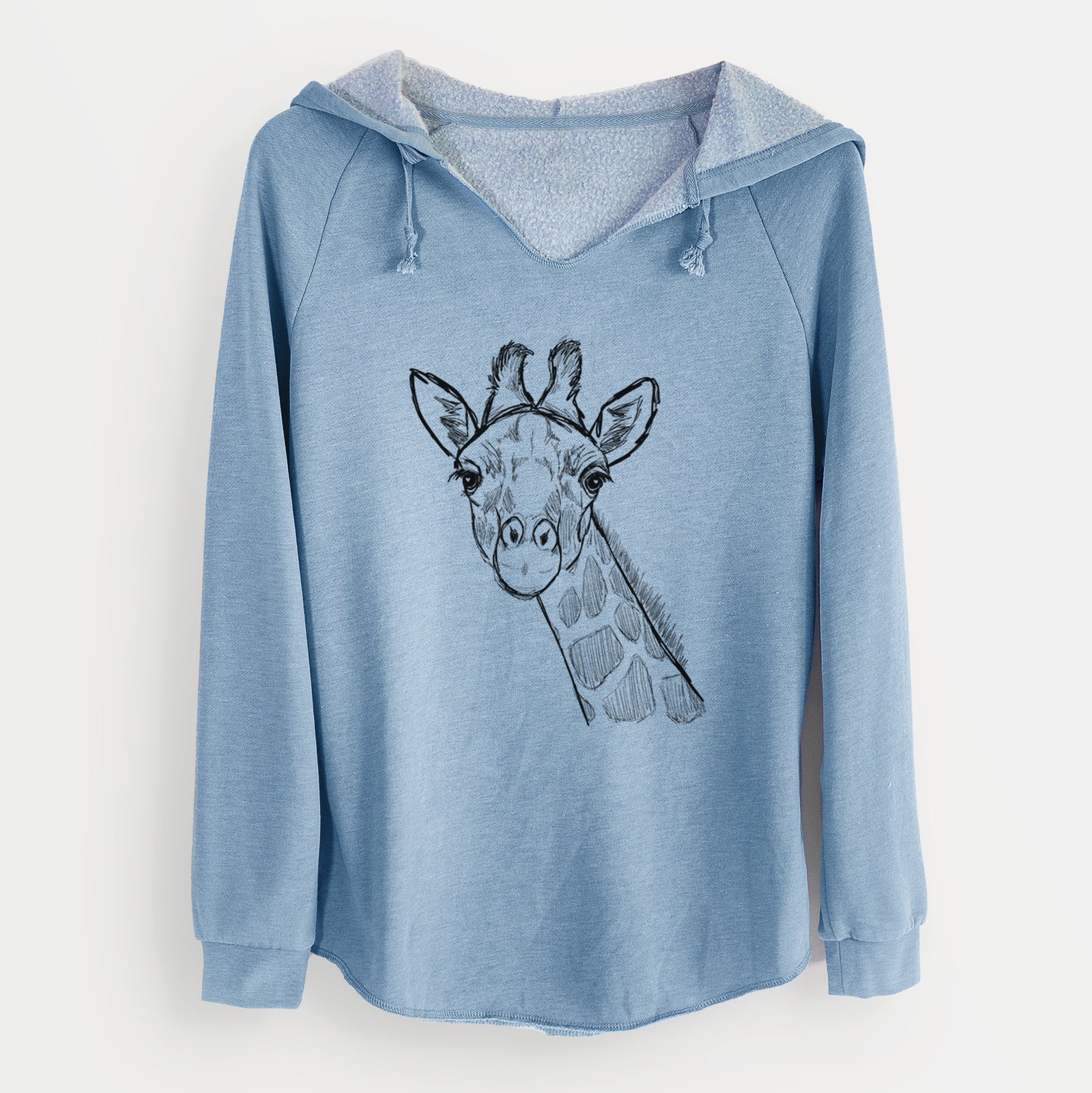 Bare Cedrick the Giraffe - Cali Wave Hooded Sweatshirt