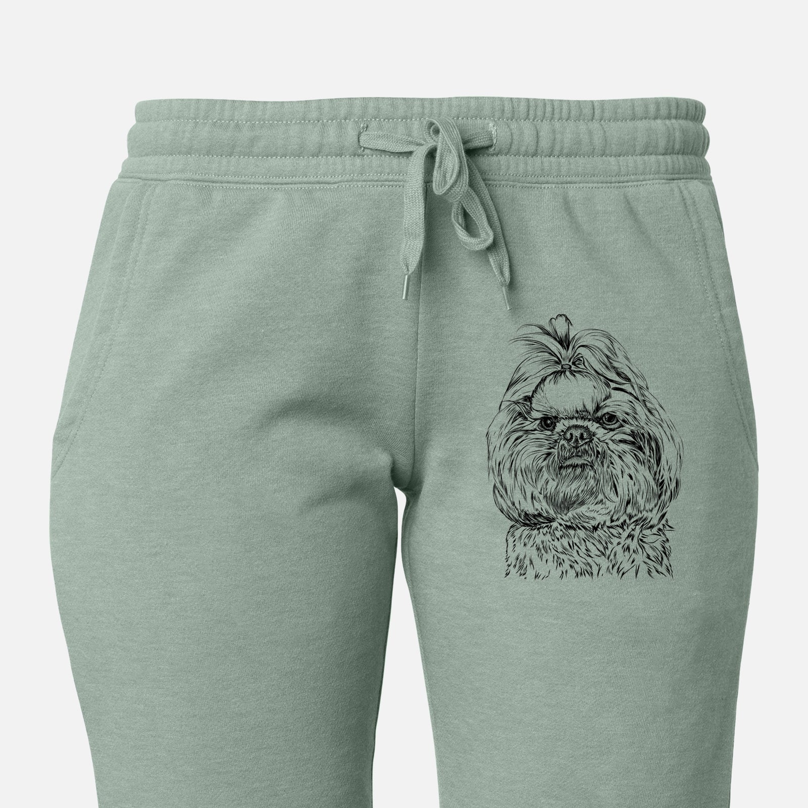 Chewie the Shih Tzu - Women's Cali Wave Joggers