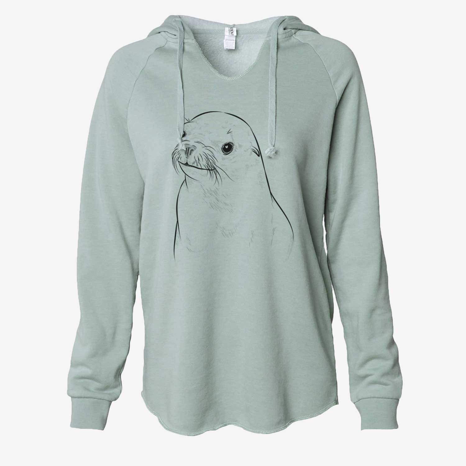 Chip the California Sea Lion - Cali Wave Hooded Sweatshirt
