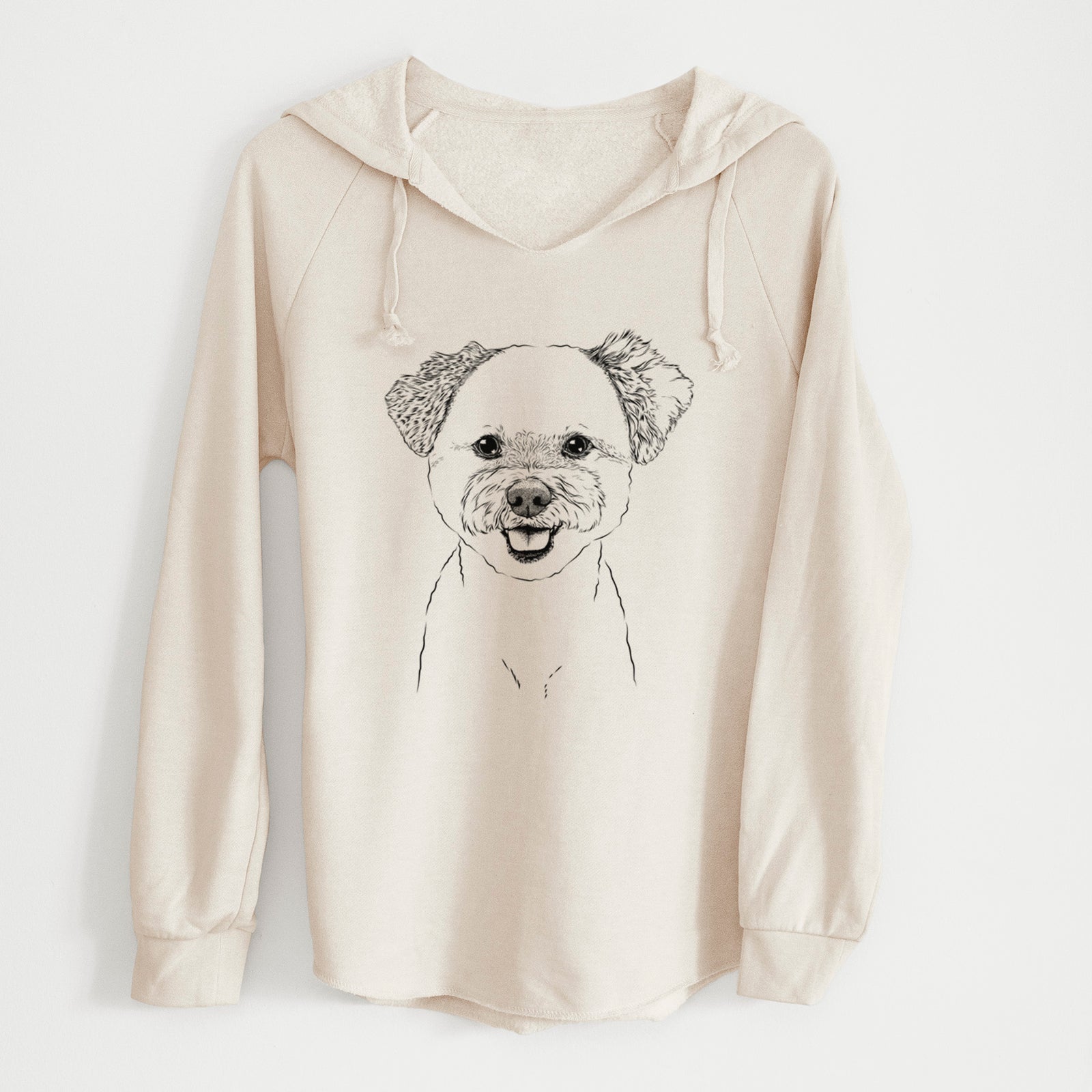 Bare Chippy the Mixed Breed - Cali Wave Hooded Sweatshirt