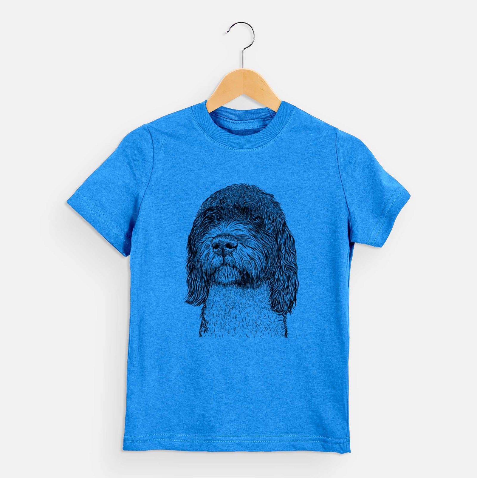 Bare Chris the Portuguese Water Dog - Kids/Youth/Toddler Shirt