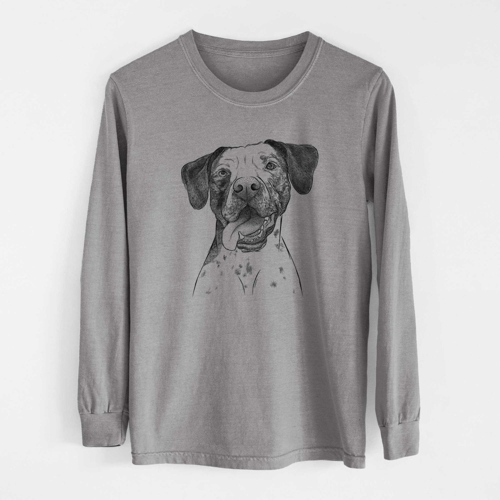 Bare Cola the Catahoula - Heavyweight 100% Cotton Long Sleeve