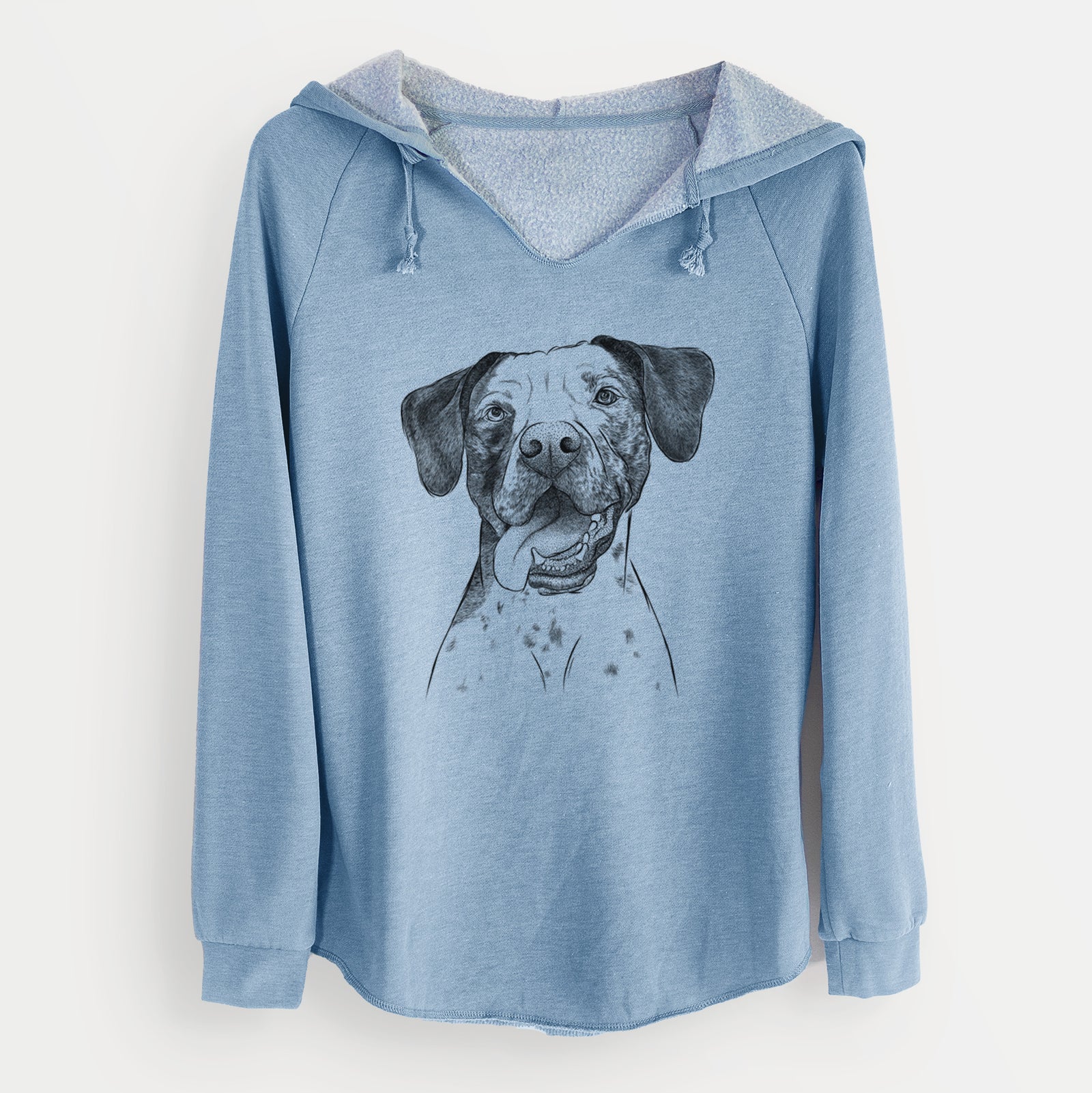 Bare Cola the Catahoula - Cali Wave Hooded Sweatshirt