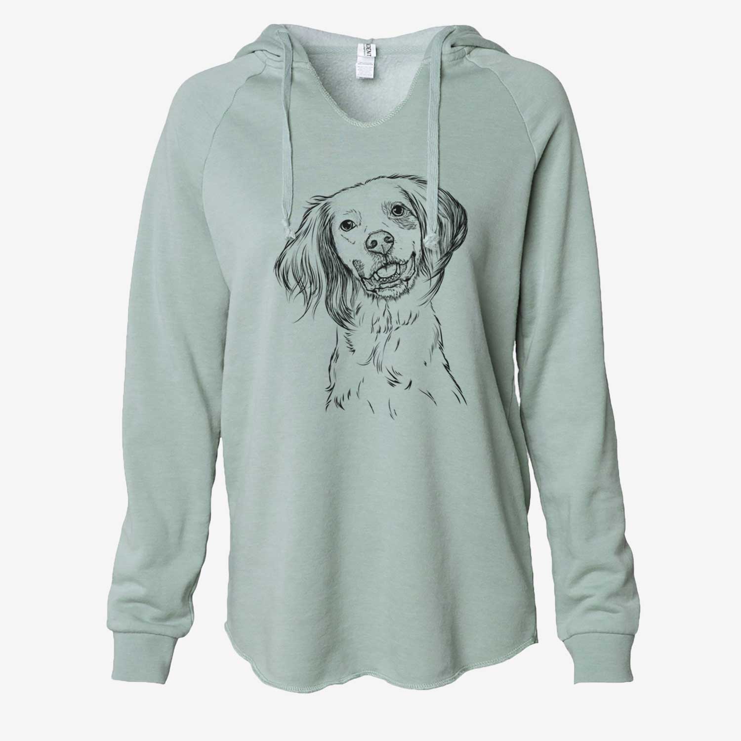 Cooper the English Setter - Cali Wave Hooded Sweatshirt
