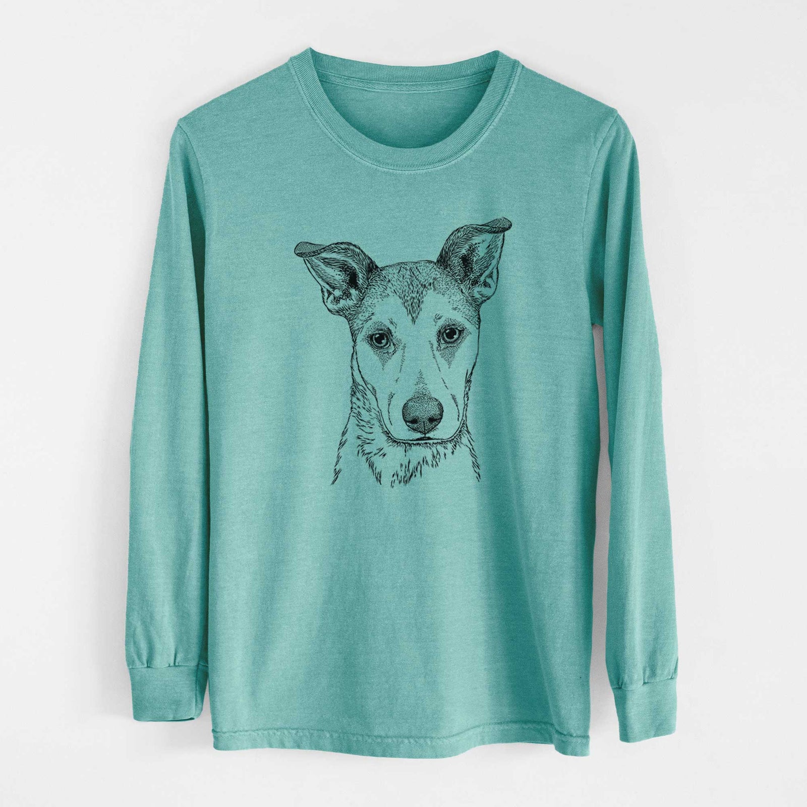 Bare Coral the Mixed Breed - Heavyweight 100% Cotton Long Sleeve