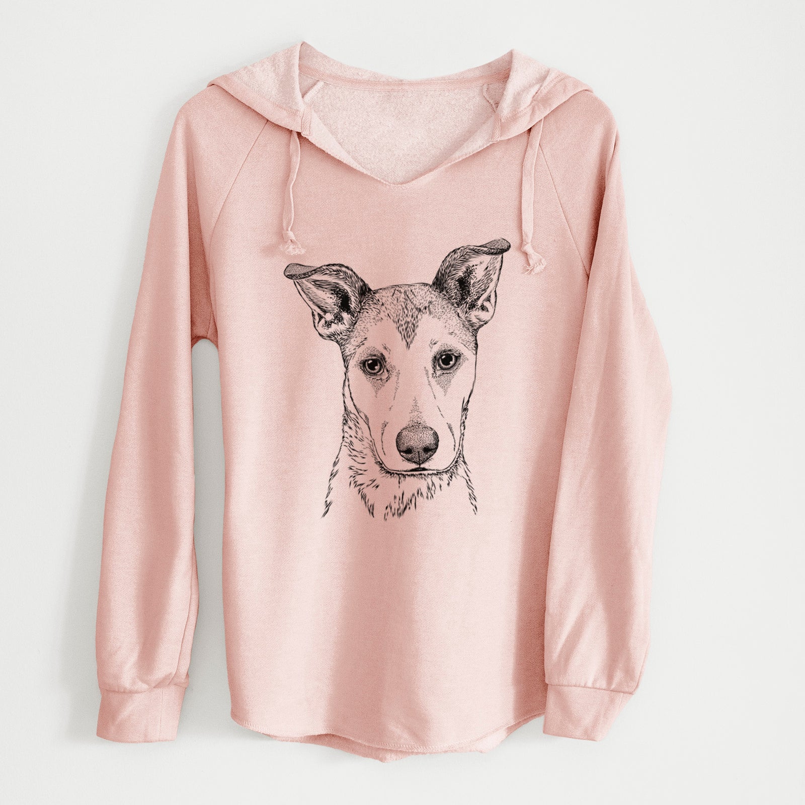 Bare Coral the Mixed Breed - Cali Wave Hooded Sweatshirt