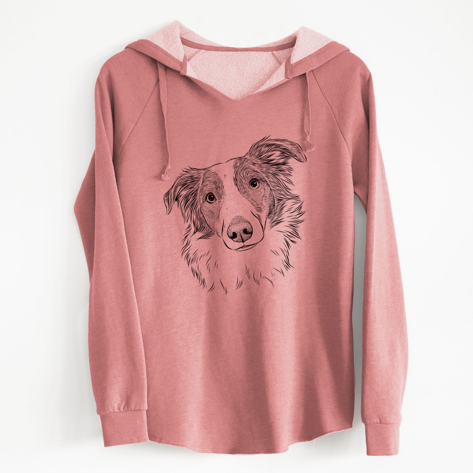 Bare Cyclone the Australian Shepherd - Cali Wave Hooded Sweatshirt