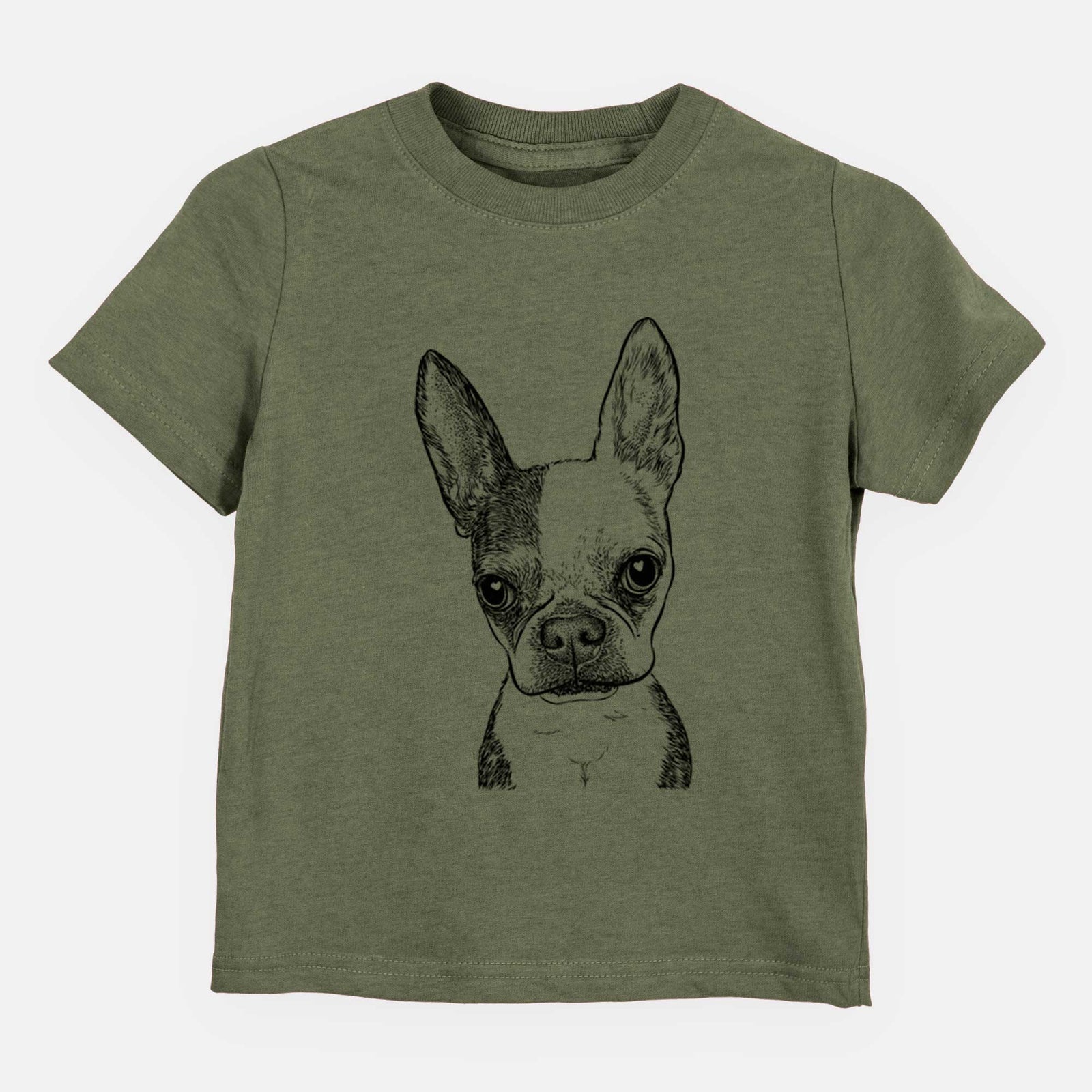 Bare Daisy the Boston Terrier - Kids/Youth/Toddler Shirt