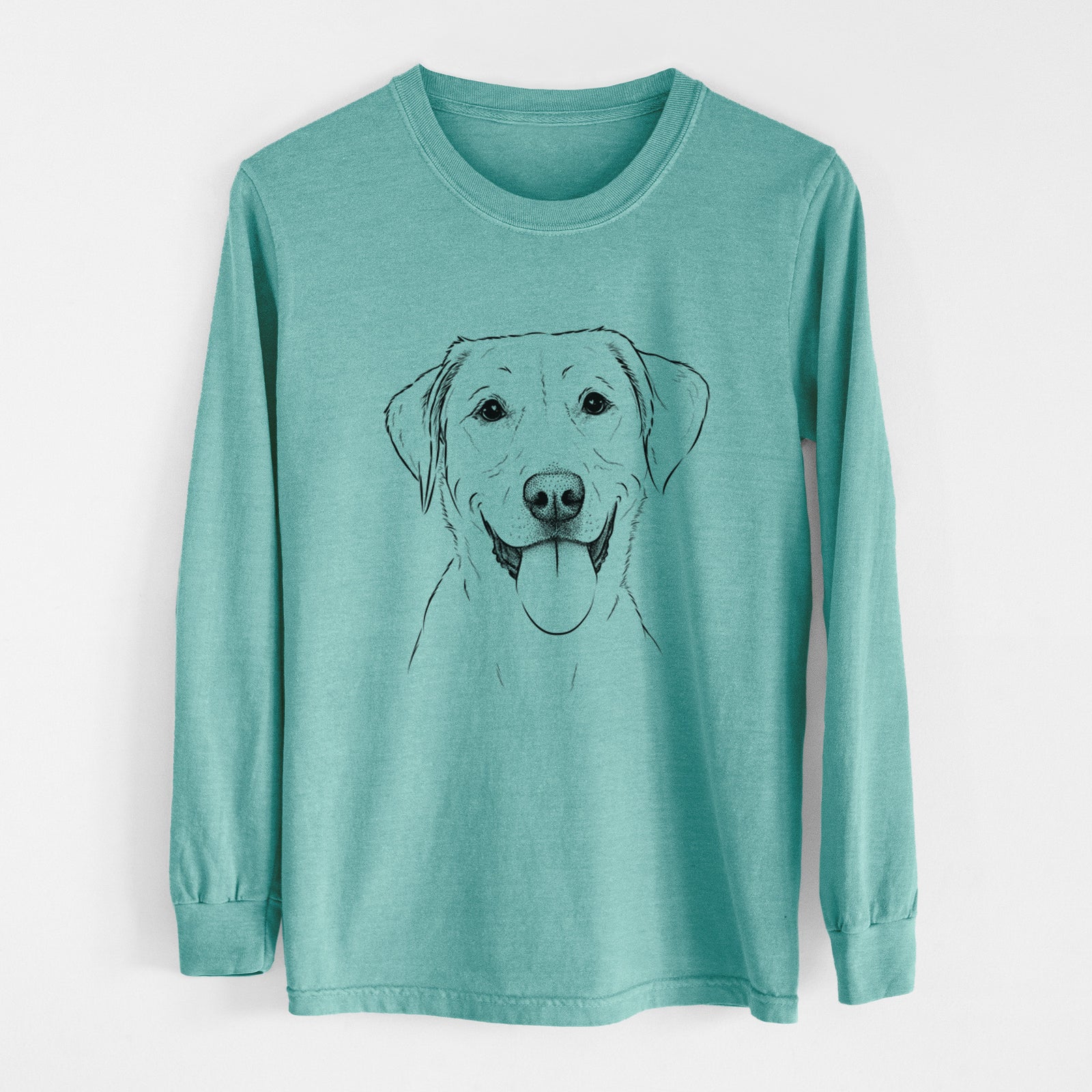 Bare Daisy the Labrador Retriever - Heavyweight 100% Cotton Long Sleeve