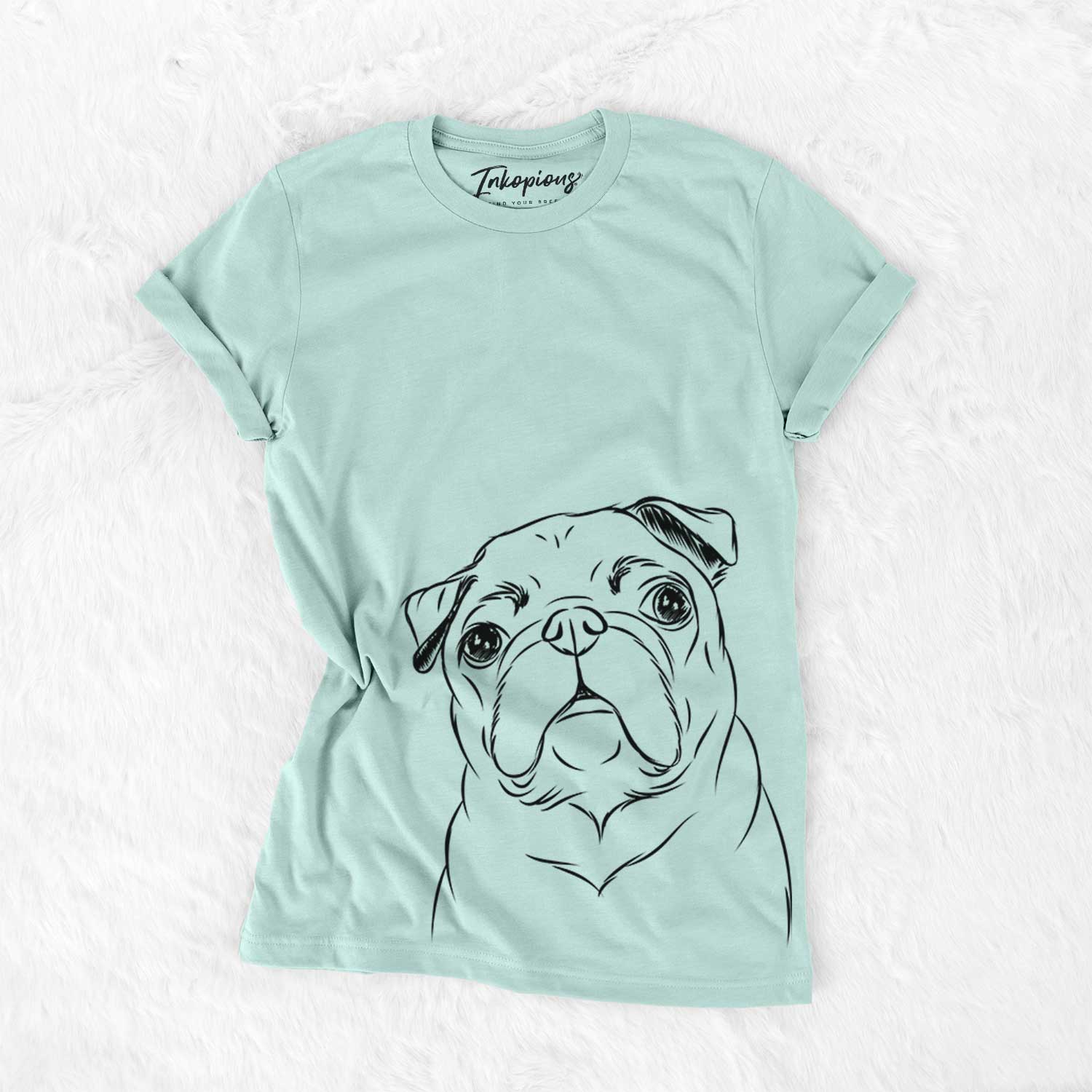Darling Chloe the Pug - Bella Canvas Unisex Crewneck