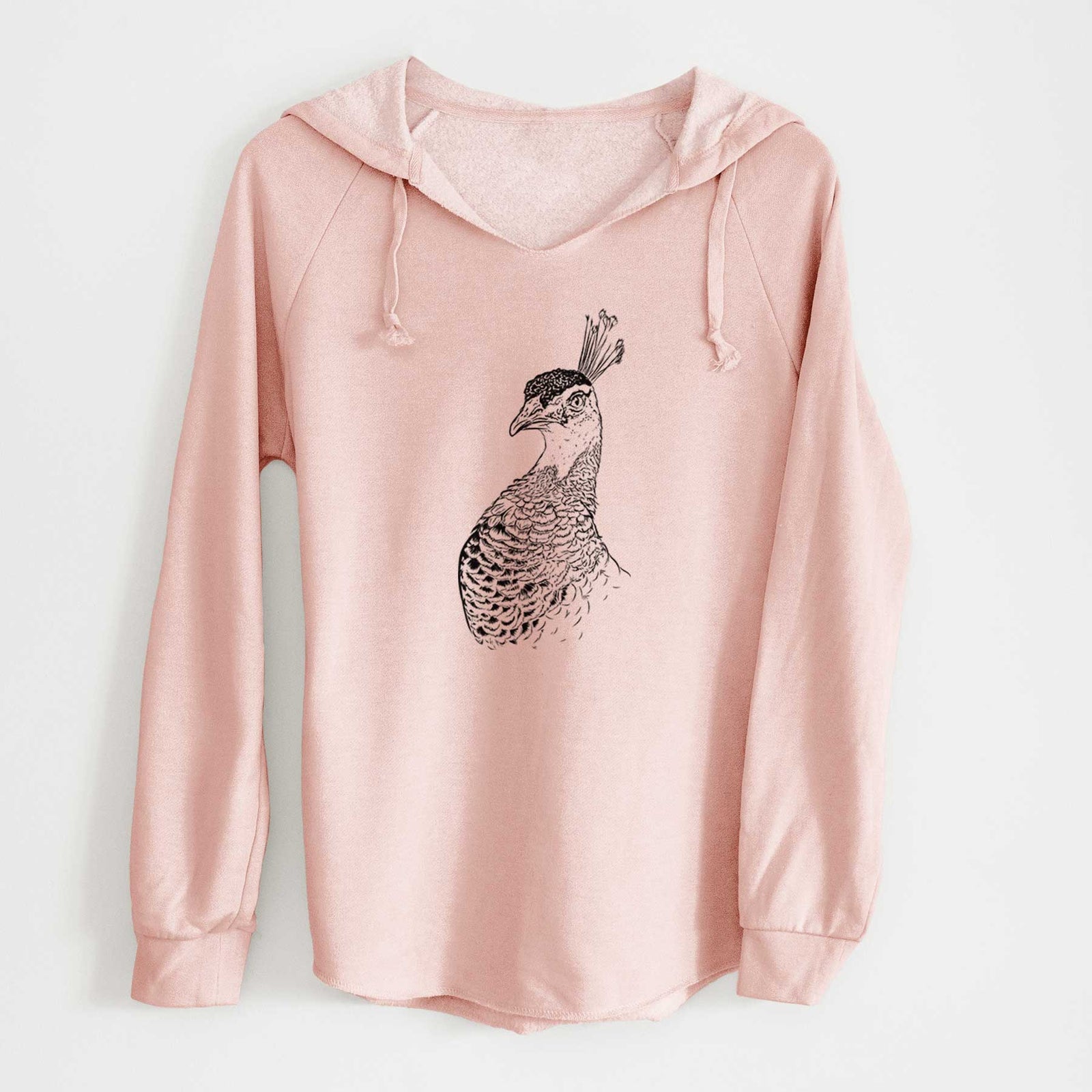 Bare Dee the Peahen - Cali Wave Hooded Sweatshirt
