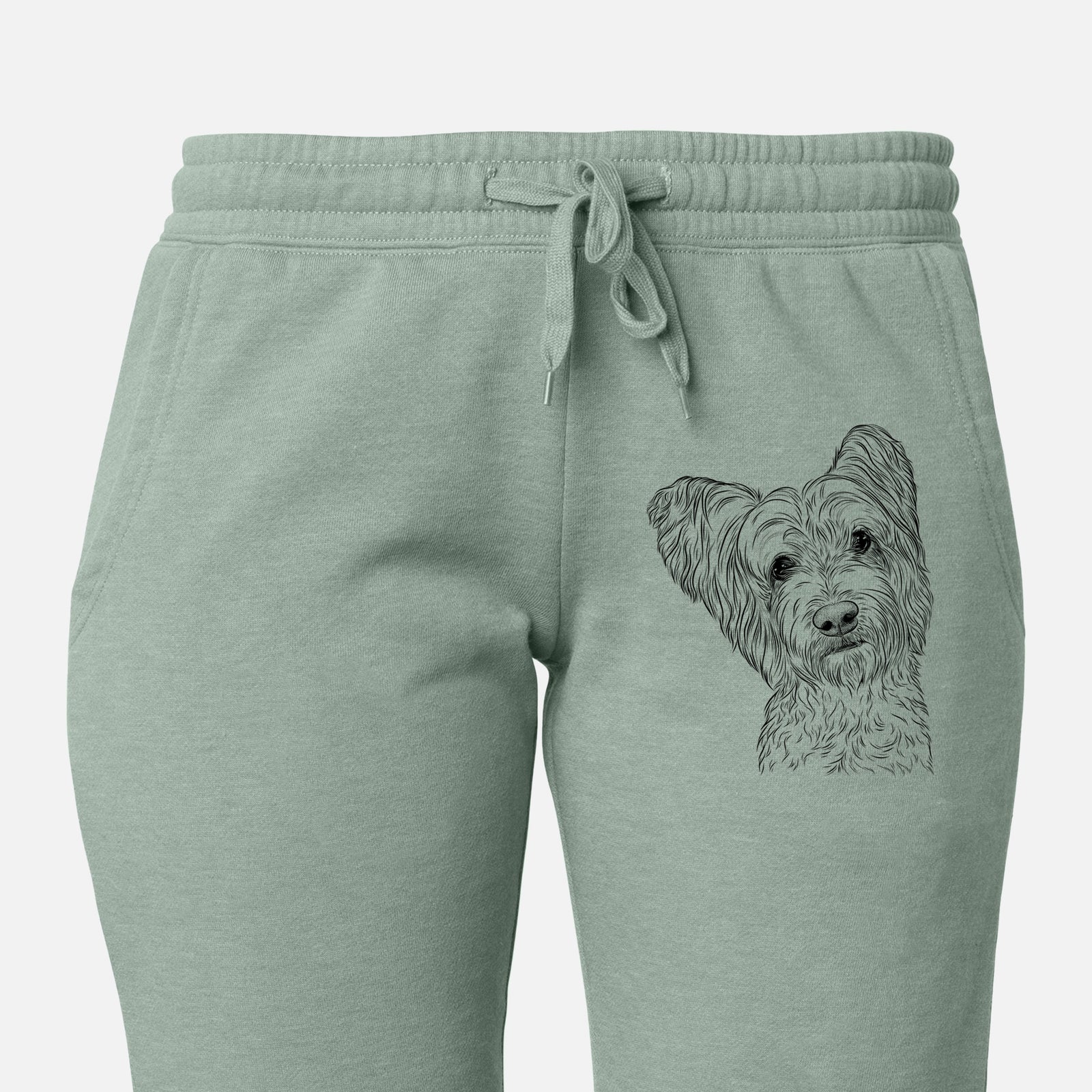 Dexter the Terrier Mix - Women's Cali Wave Joggers