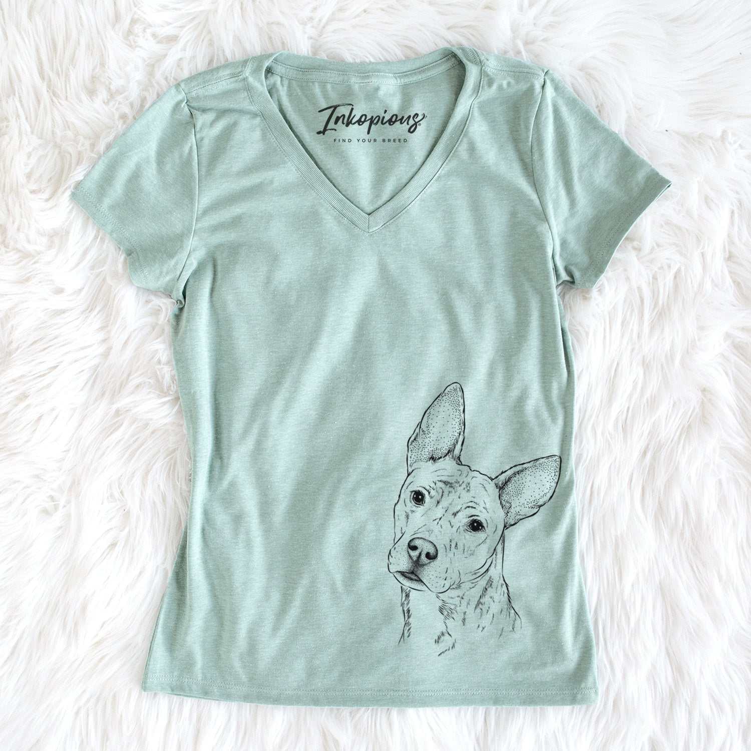 Bare Diesel the Mixed Breed - Women's V-neck Shirt
