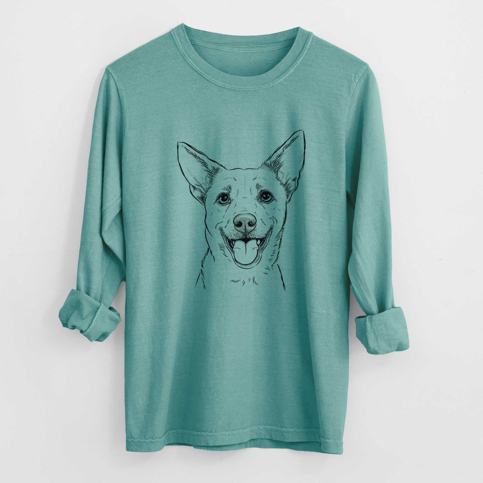Bare Dinghy the Mixed Breed - Heavyweight 100% Cotton Long Sleeve