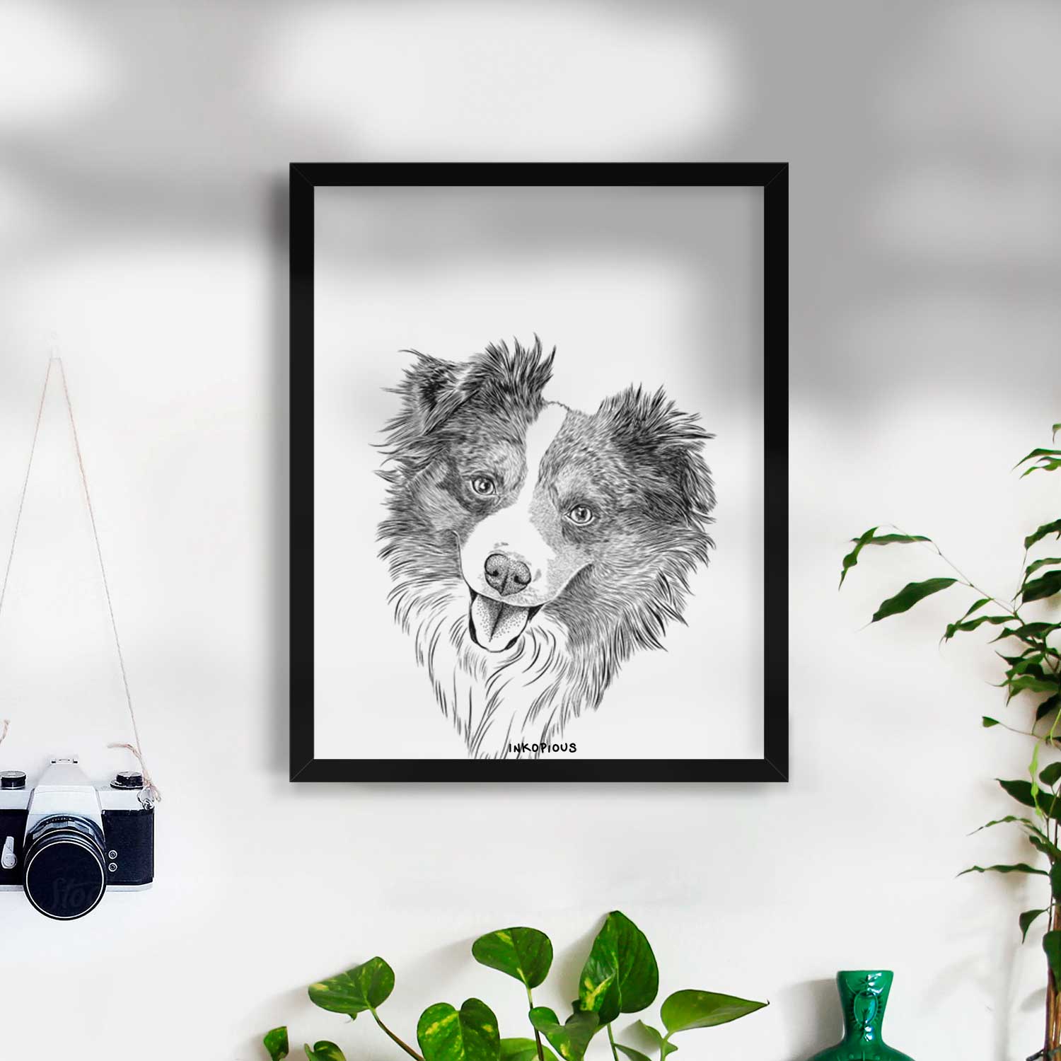 Doc the Mini Aussie Art Print