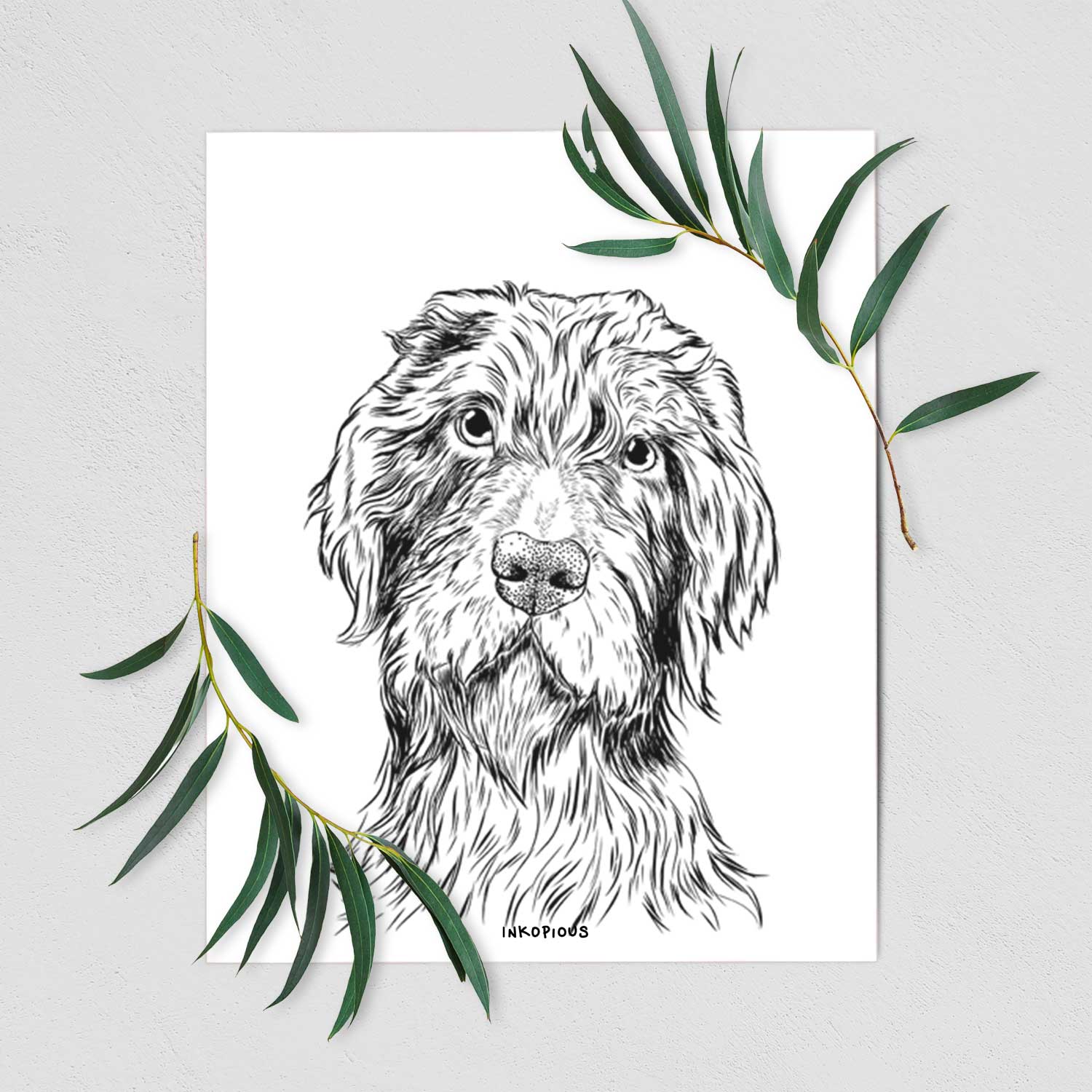 Doc Holliday the Pudelpointer Art Print