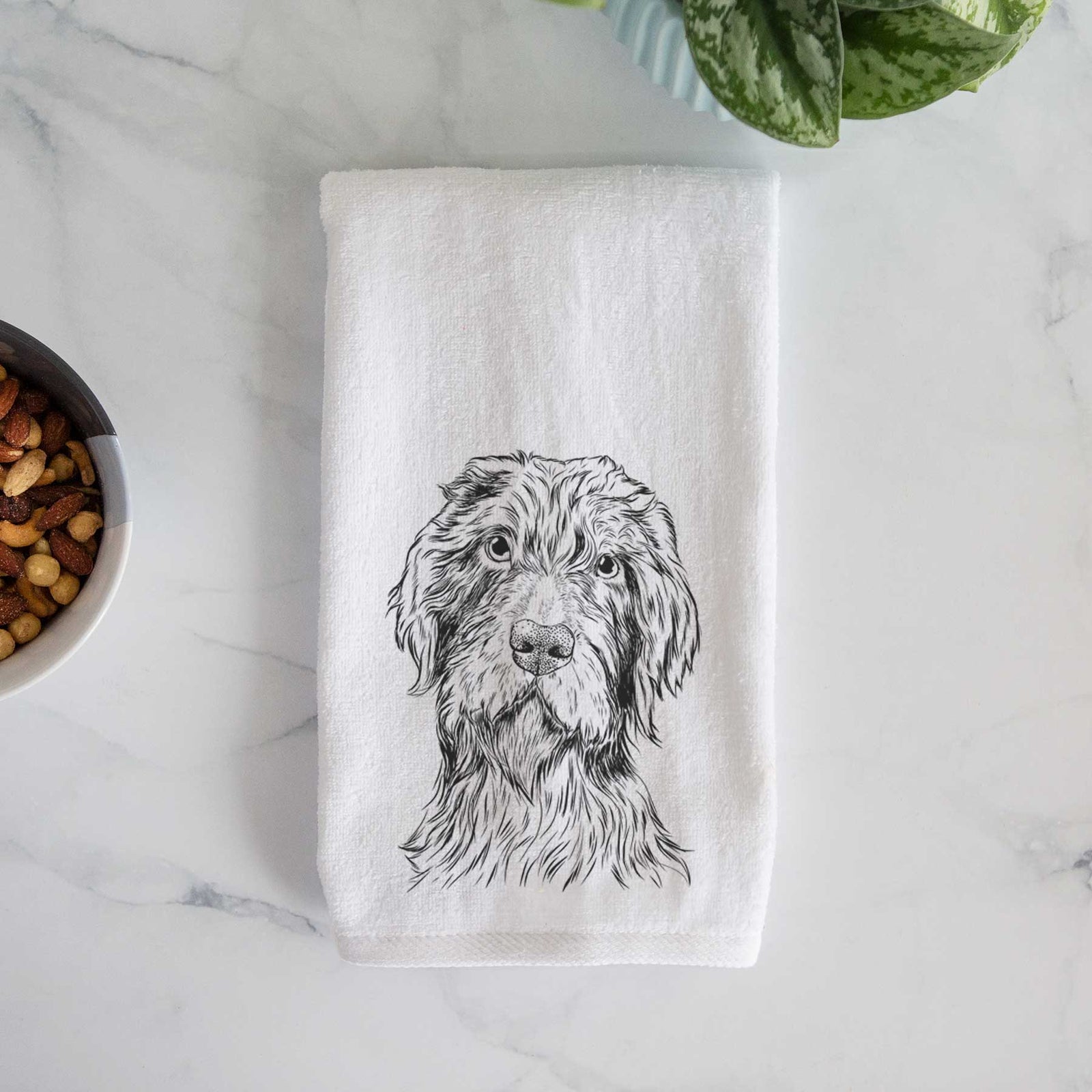Doc Holliday the Pudelpointer Decorative Hand Towel