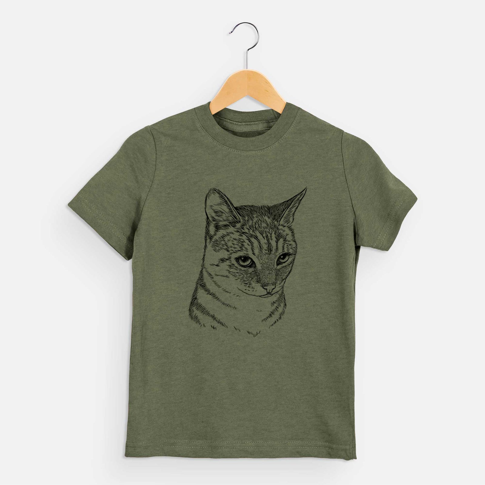 Bare Dora the Tabby Cat - Kids/Youth/Toddler Shirt