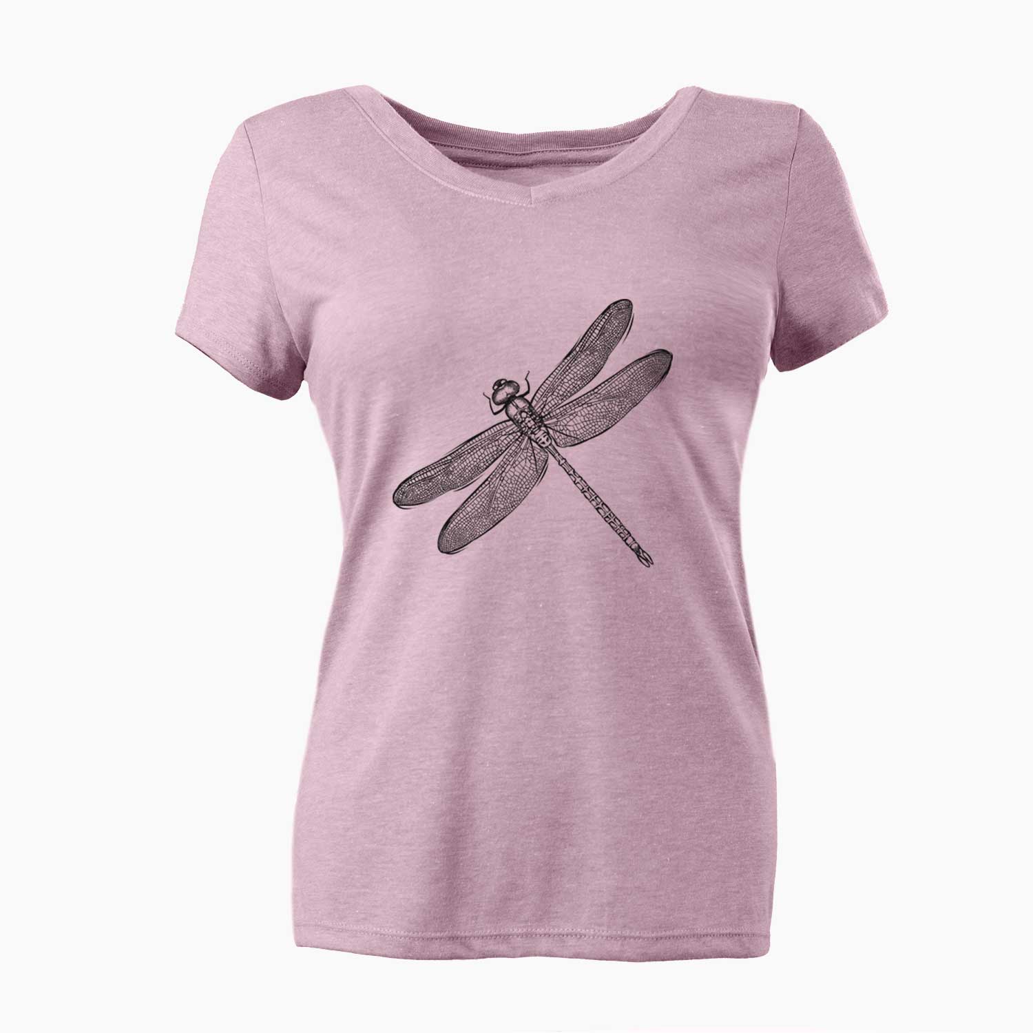 Bare Dragonfly the Dragonfly - Women's V-neck Shirt