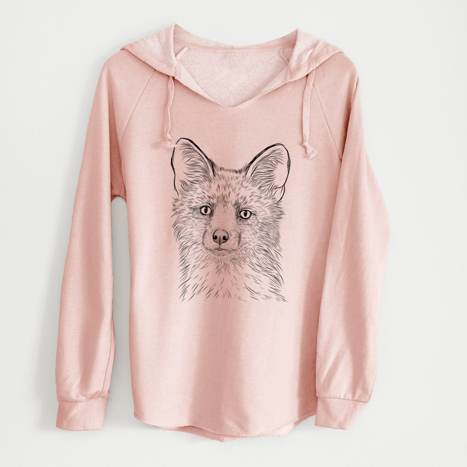 Bare Drax the Red Fox - Cali Wave Hooded Sweatshirt