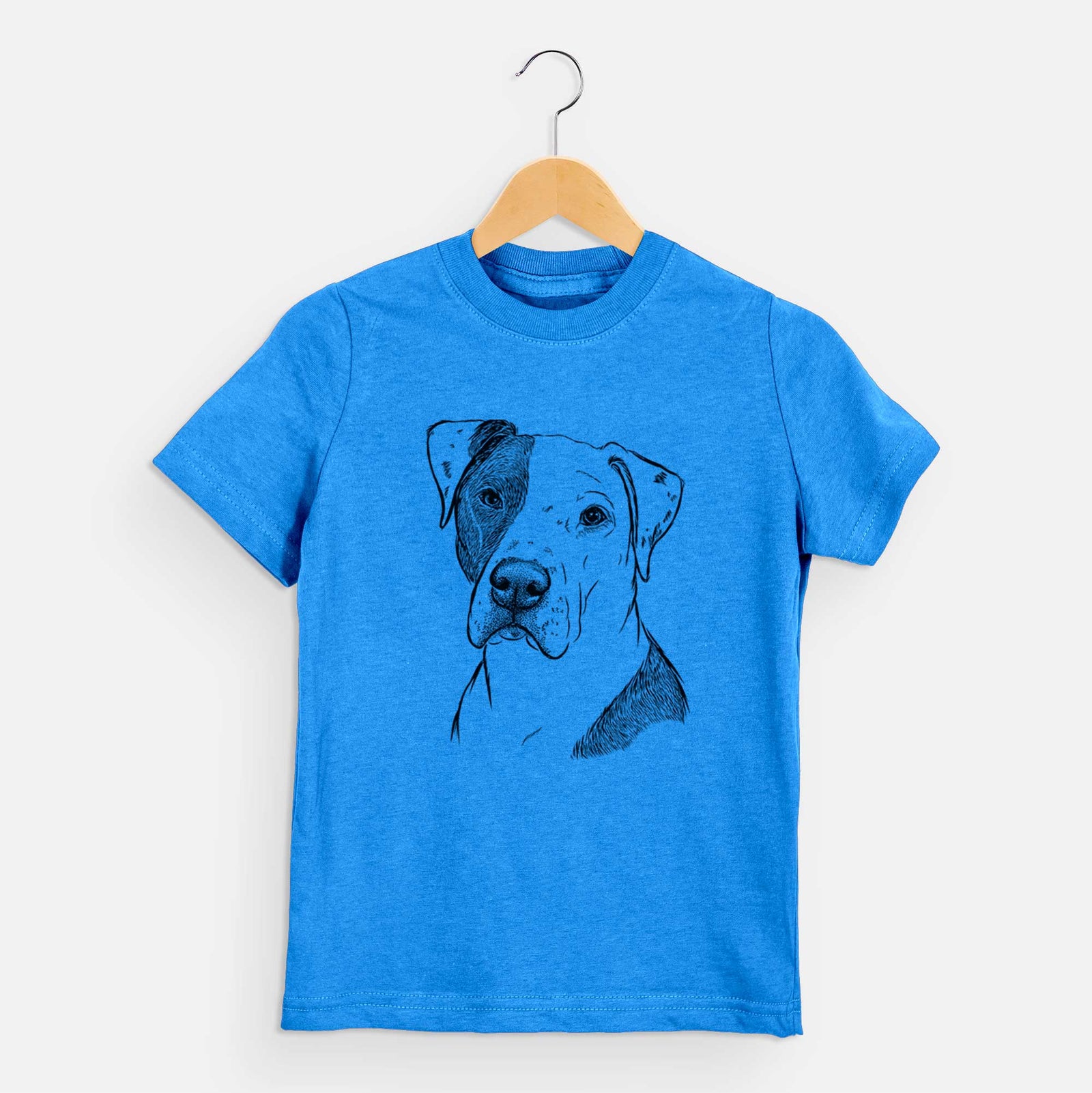 Bare Duke the American Staffordshire Terrier Mix - Kids/Youth/Toddler Shirt