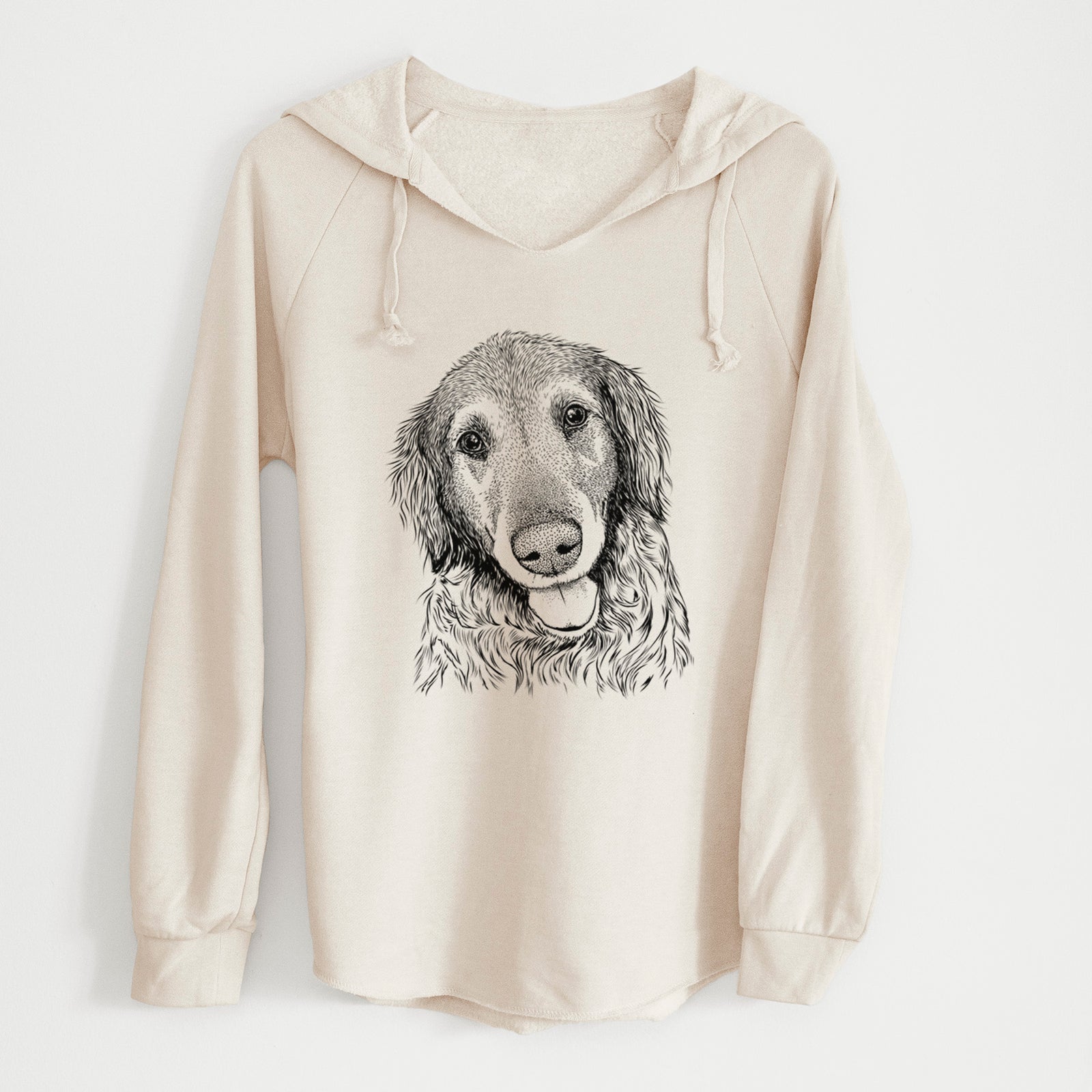 Bare Duncan the Golden Retriever - Cali Wave Hooded Sweatshirt