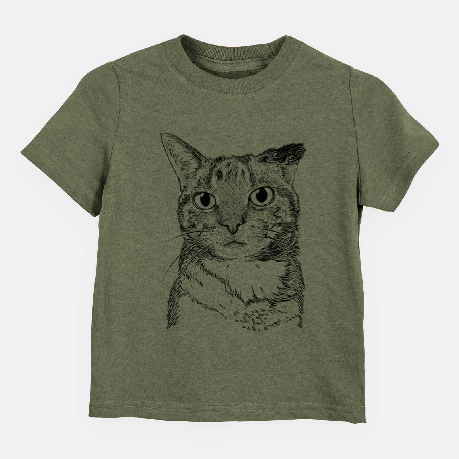 Bare Eleanor the Domestic Shorthair Cat - Kids/Youth/Toddler Shirt